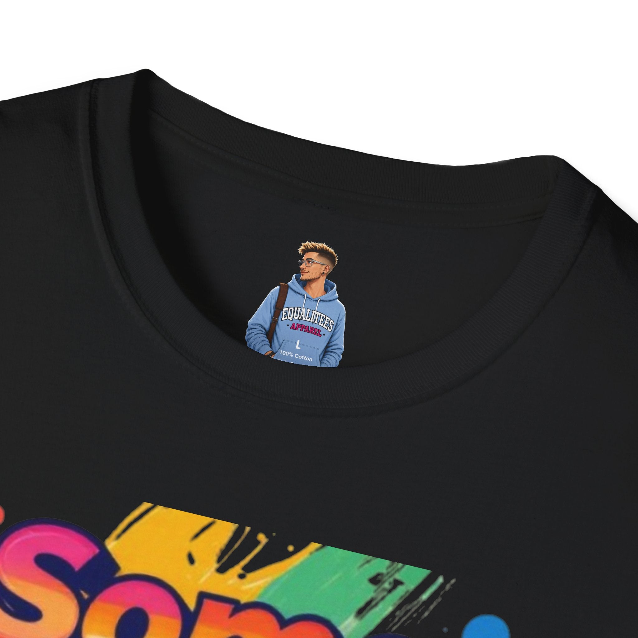 Some People Are Queer T-Shirt Rainbow Graphic