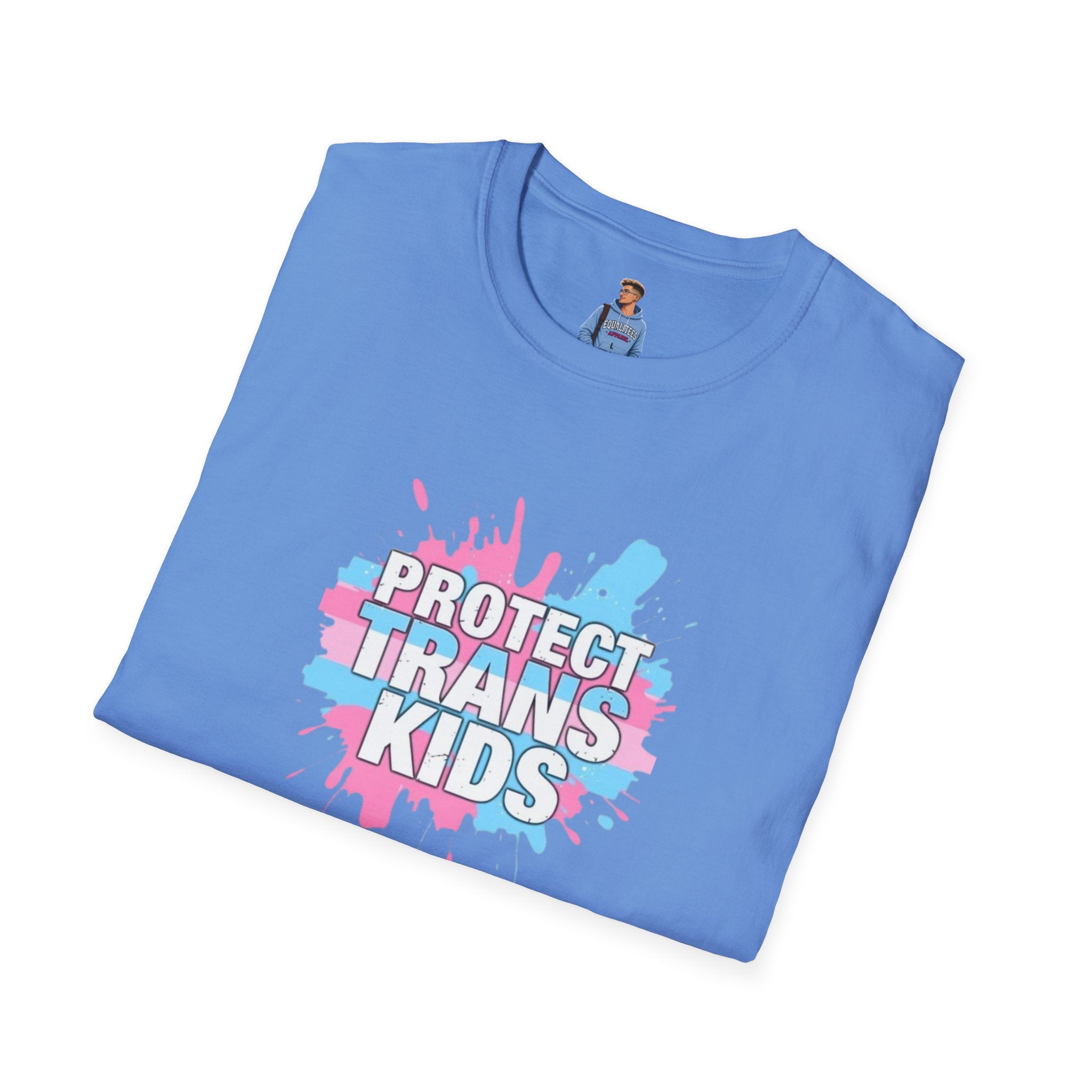 Camiseta unisex infantil "Protect Trans" - Ropa de apoyo LGBTQ+