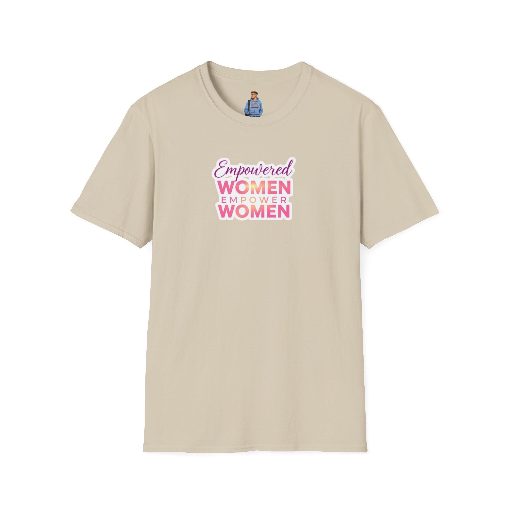 Empowered Women T-Shirt | Unisex Softstyle Tee for Women’s Empowerment