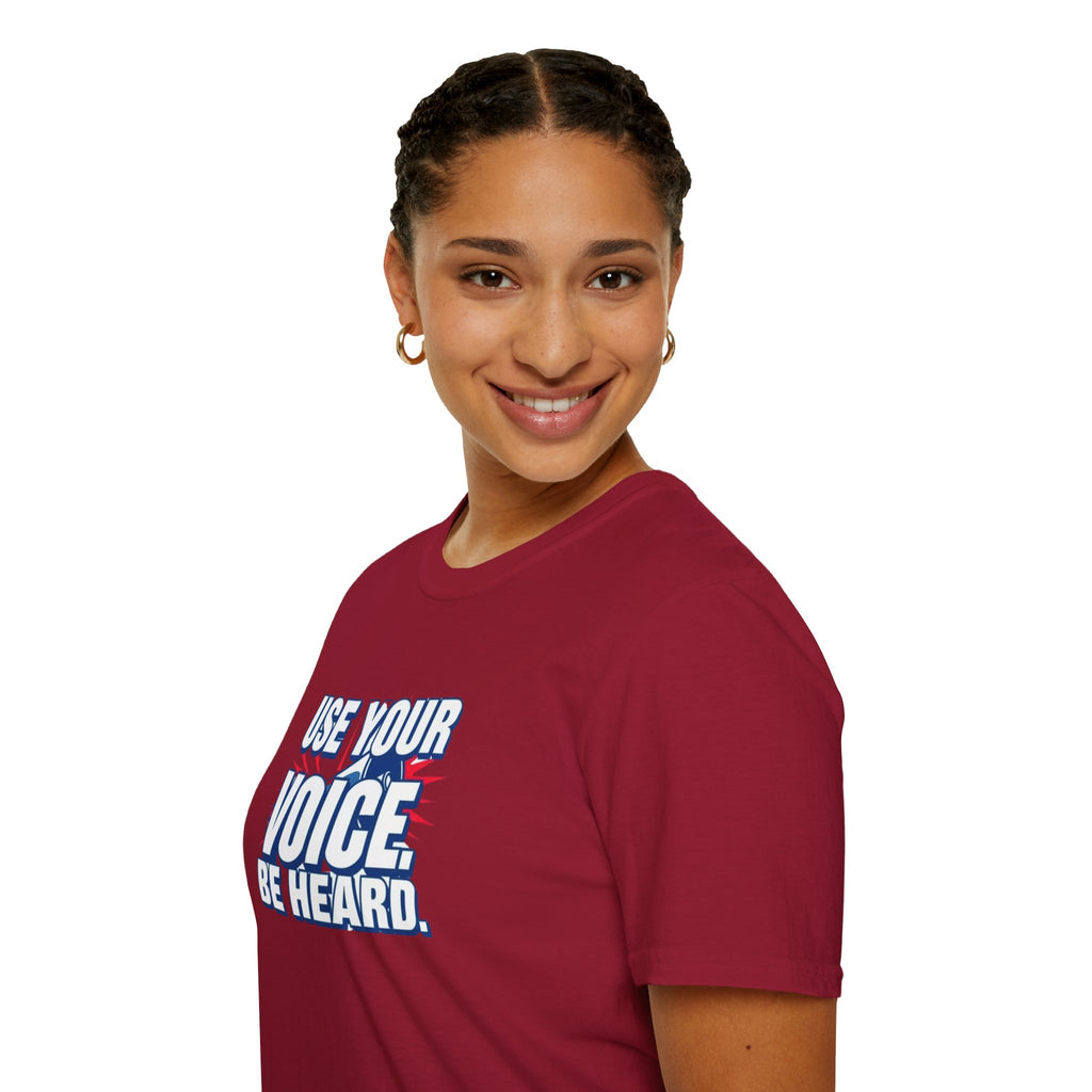 Camiseta de empoderamiento: usa tu voz y hazte escuchar