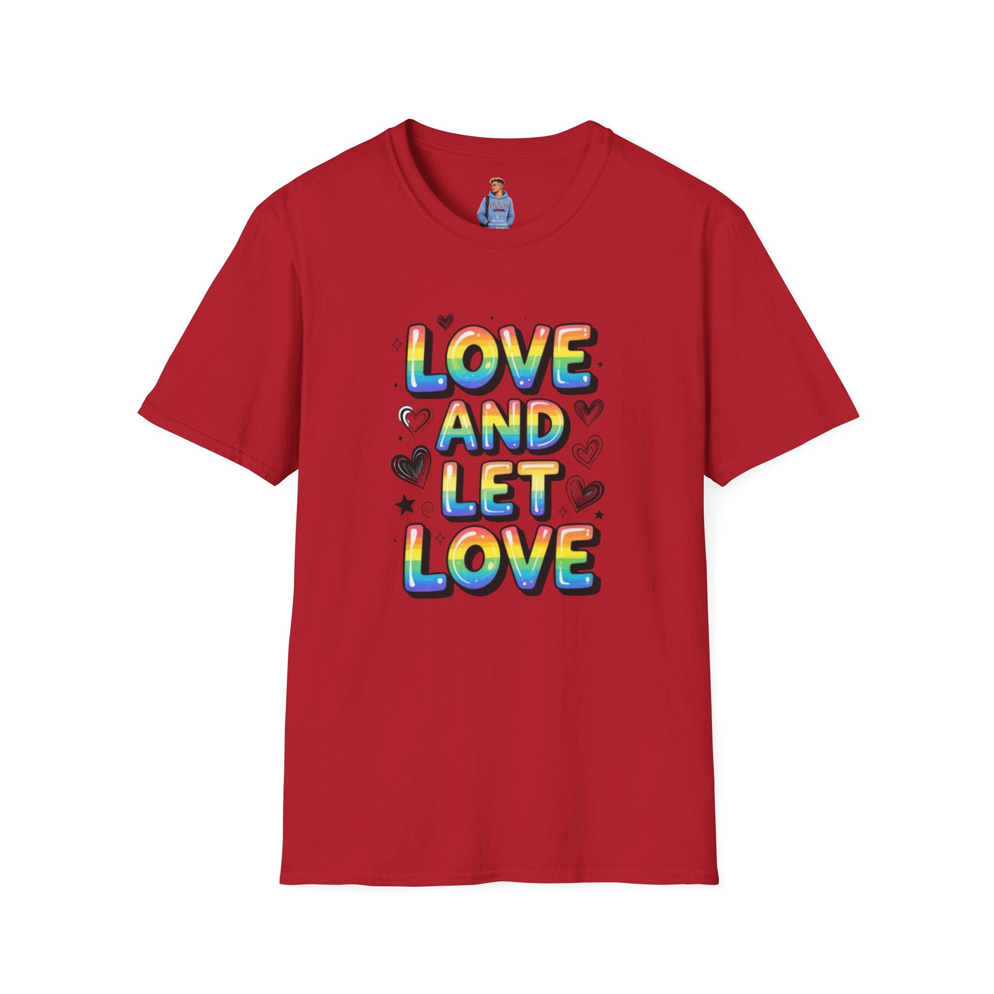 Love & Let Love Inspirational T-Shirt