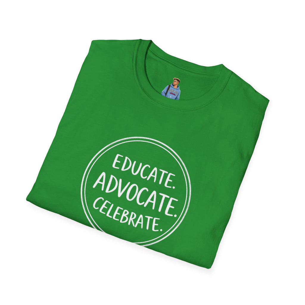 Subtle Pride Educate Advocate Celebrate