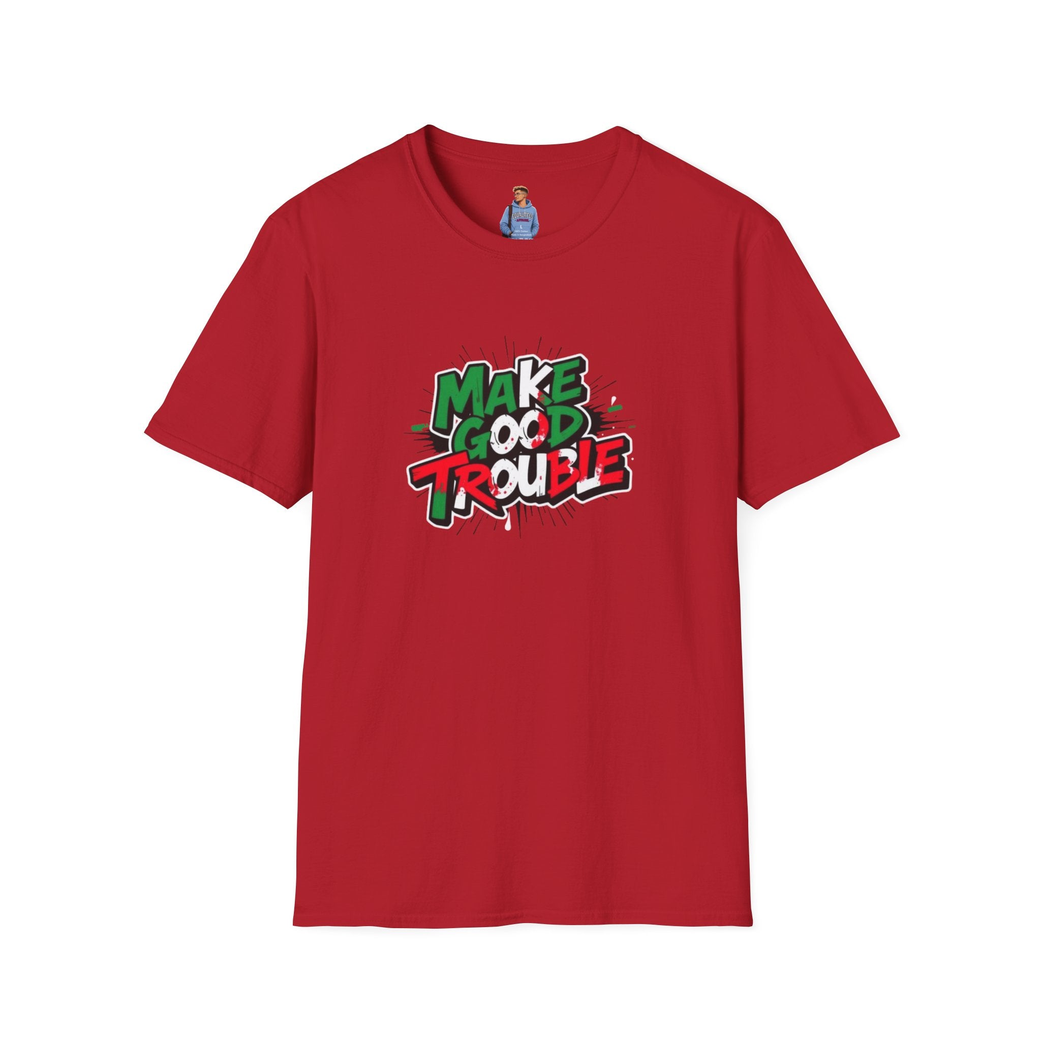 Make Good Trouble T-shirt  Fun Graphic Tee for Activists & Trendsetters