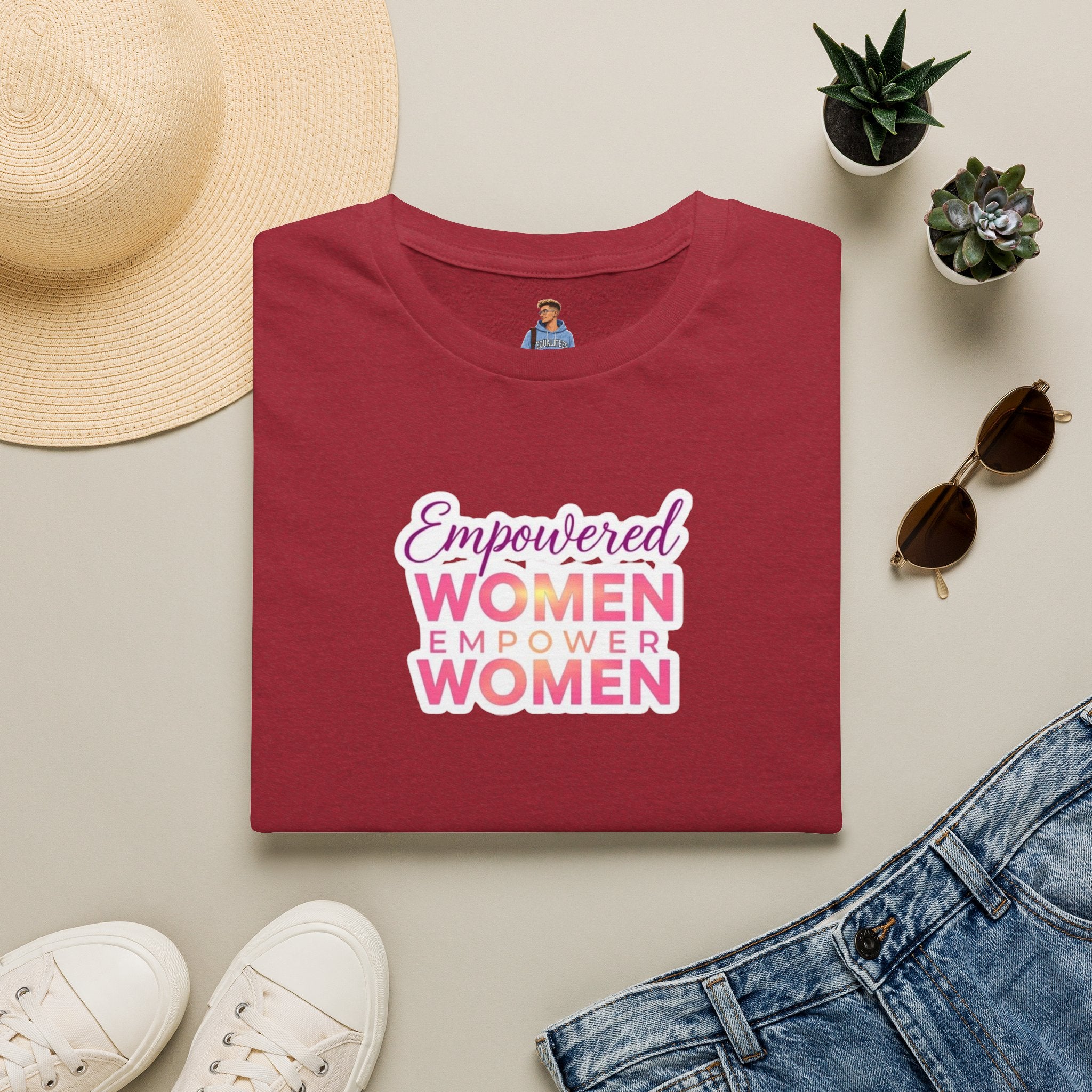 Empowered Women T-Shirt | Unisex Softstyle Tee for Women’s Empowerment