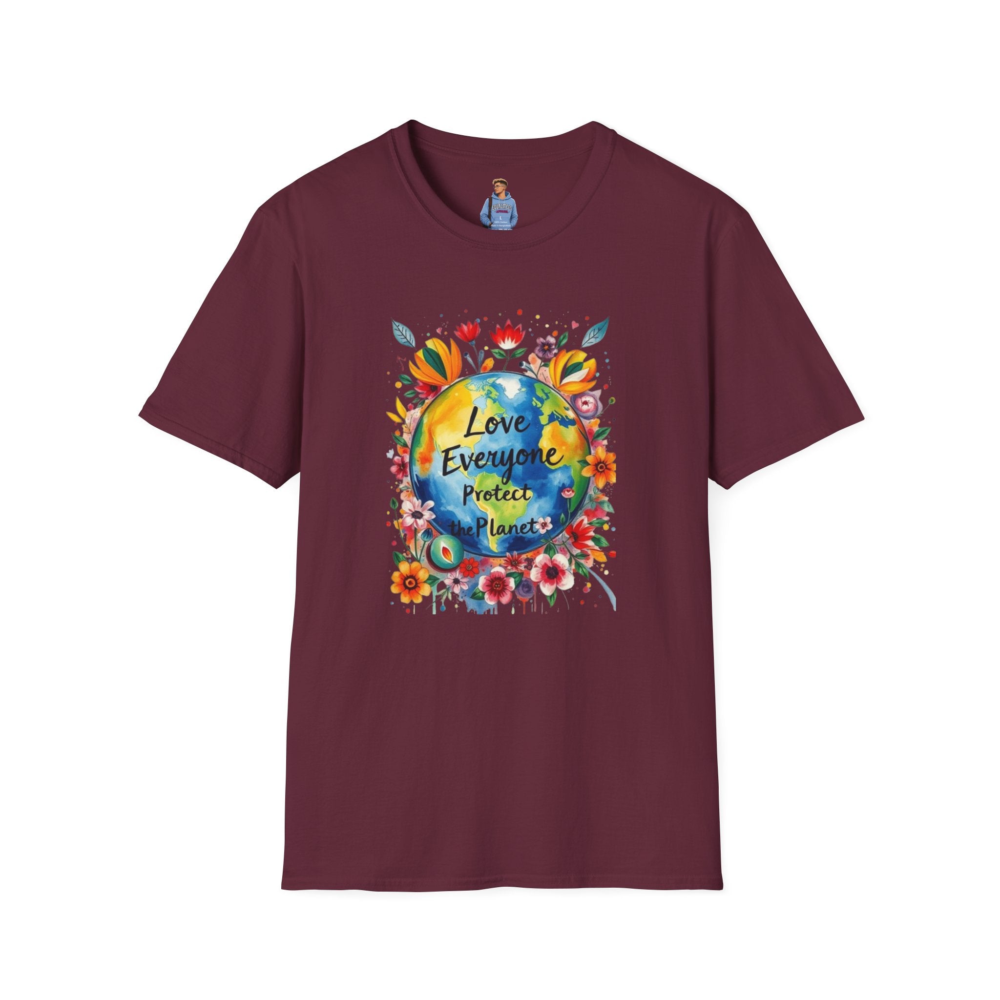 Love Everyone Protect The Planet T-Shirt