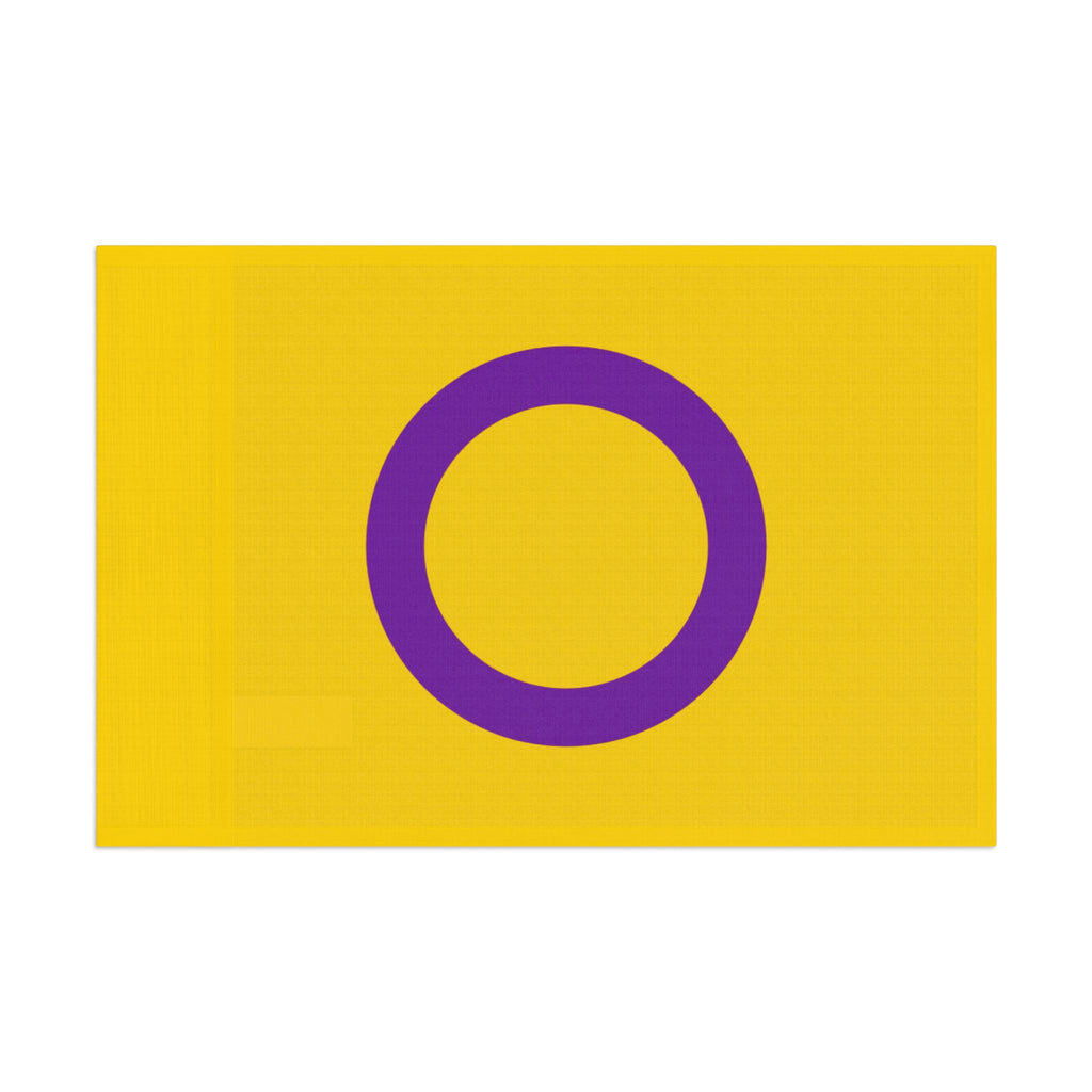 Intersex Pride Flag - Aesthetic LGBTQ+ Banner for Celebration & Home Decor - EqualiTees.Me