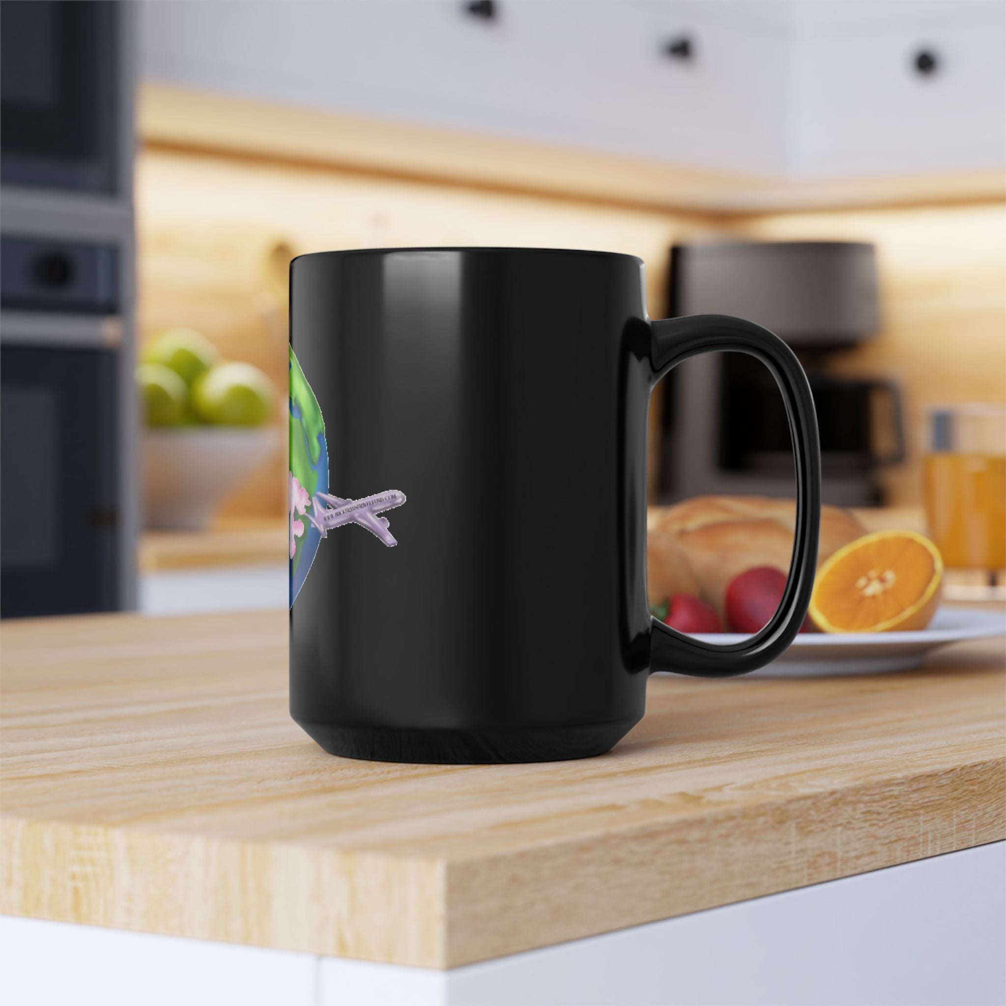 BTTF - Black Trans Travel Fund Black Ceramic Mug 11oz/15oz