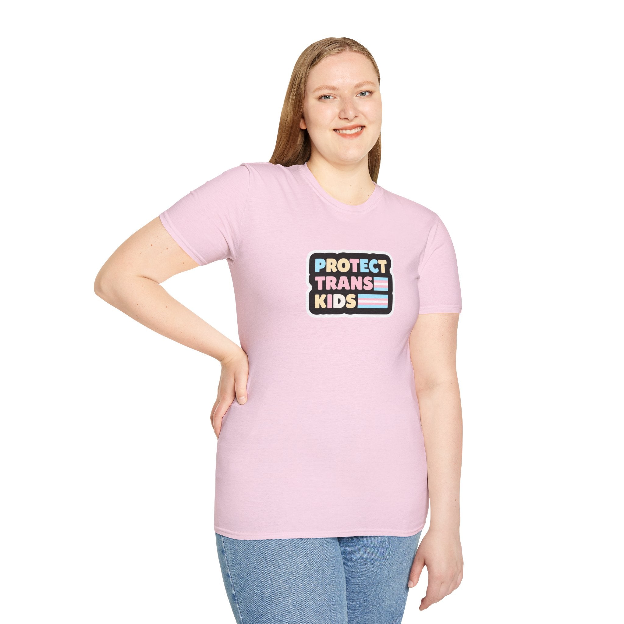 Camiseta unisex de estilo suave "Protect Trans Kids" - Empowerment &amp; Pride Apparel