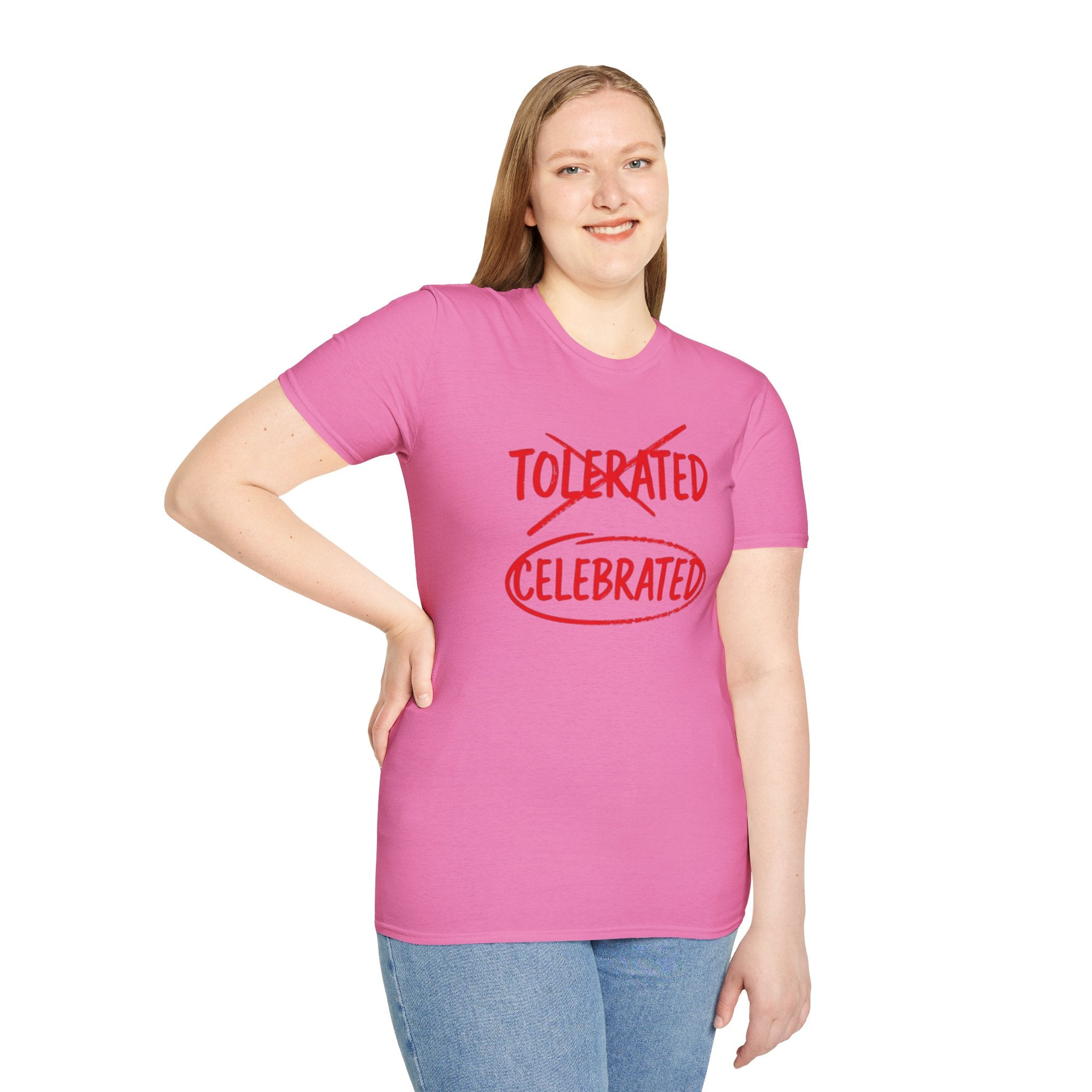 Not Tolerated. Celebrated. T-Shirt