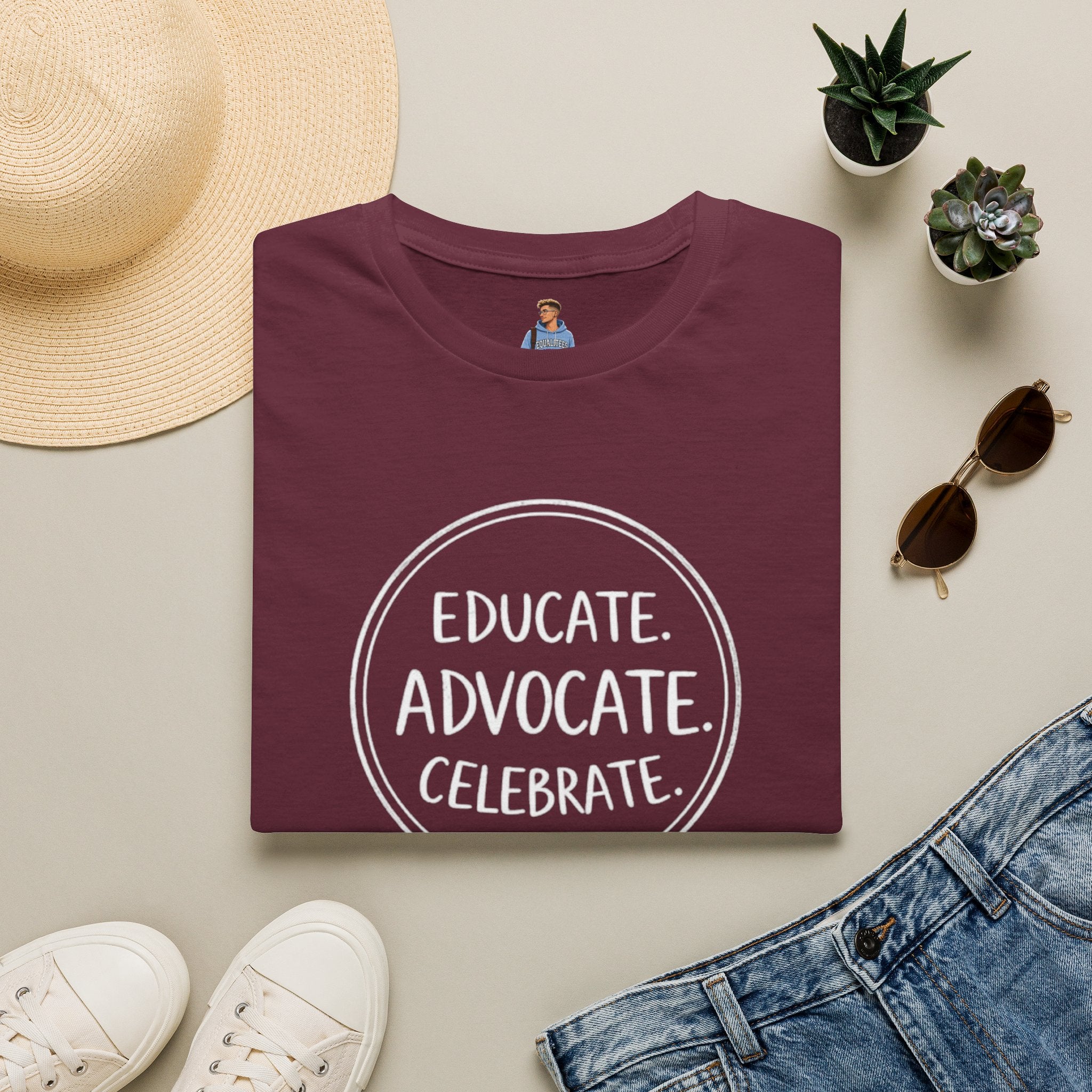 Subtle Pride Educate Advocate Celebrate