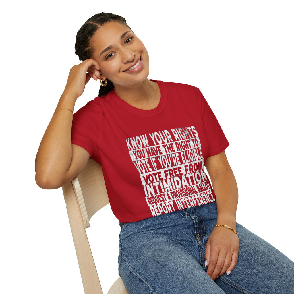 Know Your Voting Rights T-Shirt