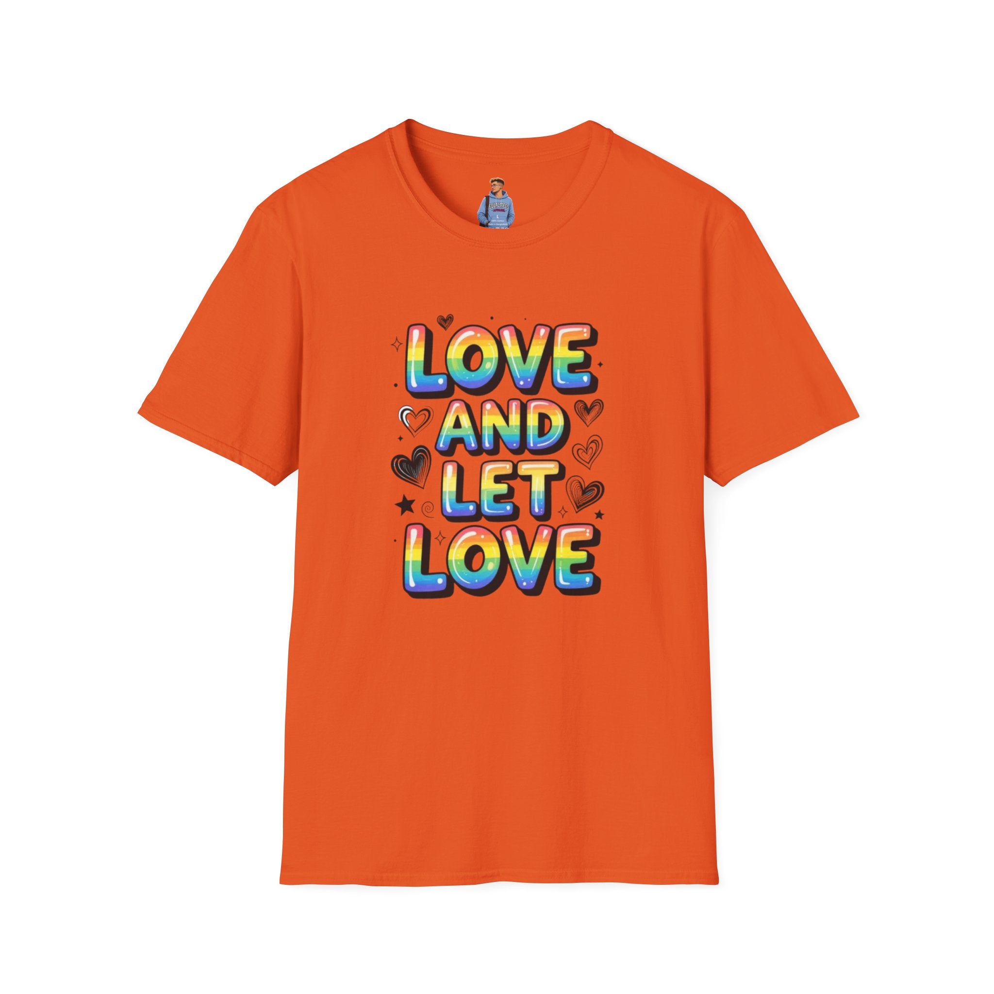 Love & Let Love Inspirational T-Shirt