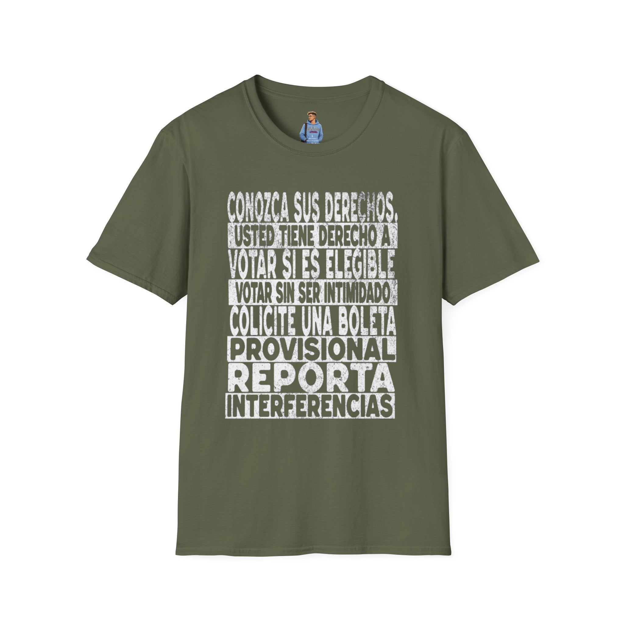 Know Your Voting Rights Spanish T-Shirt