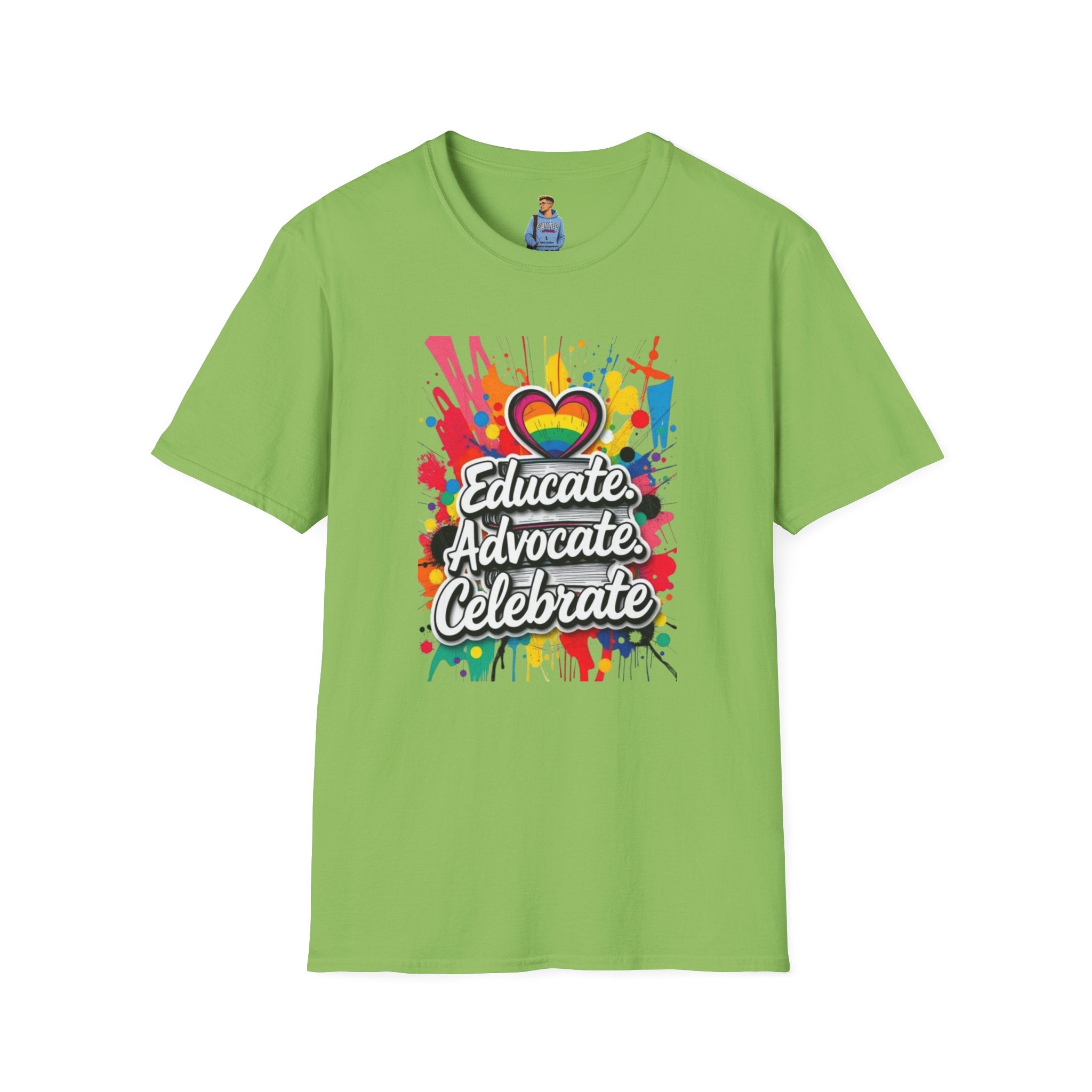 Educate Advocate Celebrate T-Shirt