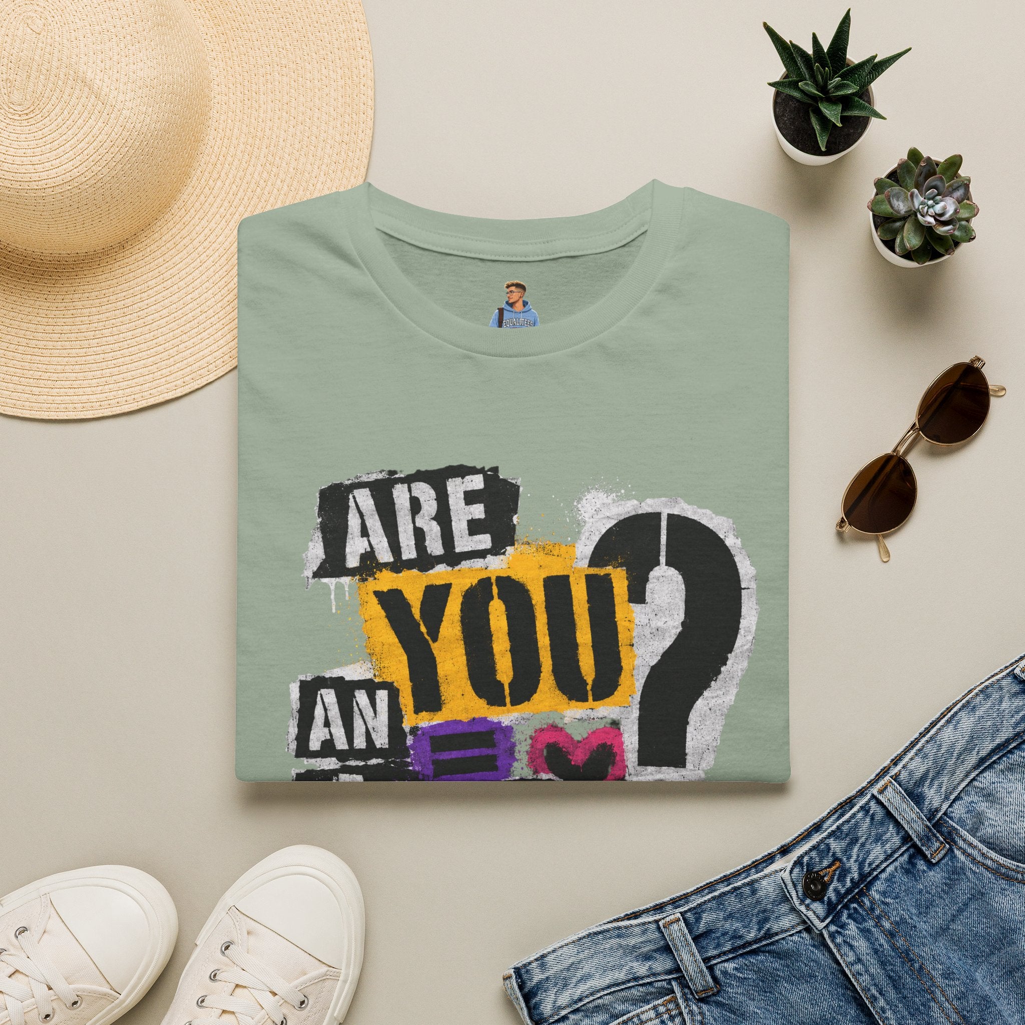 Are You An Ally? Graphic T‑Shirt — Pride & Allyship Tee
