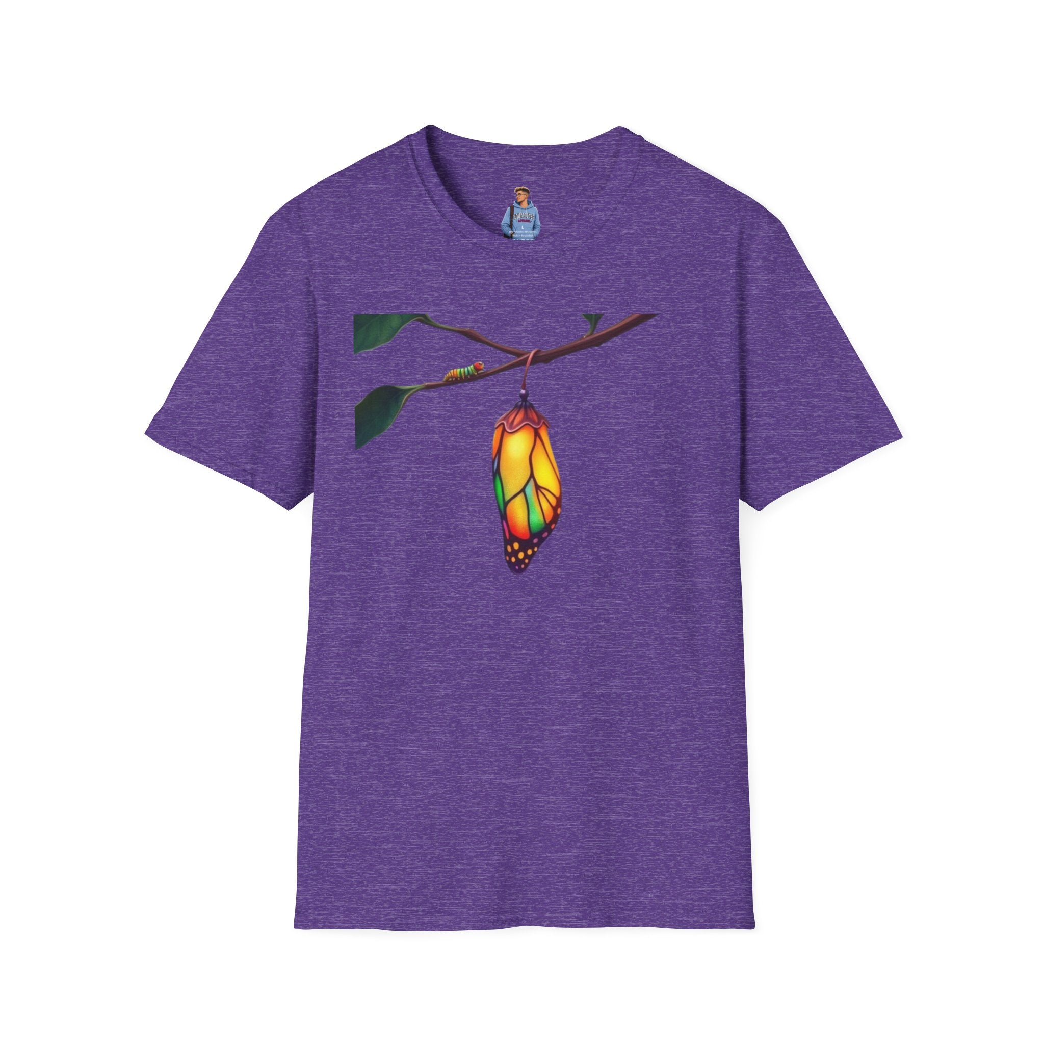 Rainbow Butterfly Cocoon Pride T-Shirt