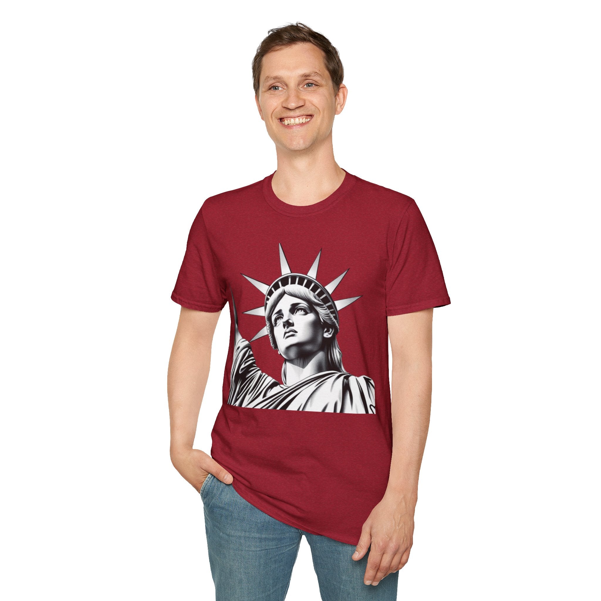 Statue of Liberty Unisex Softstyle T-Shirt