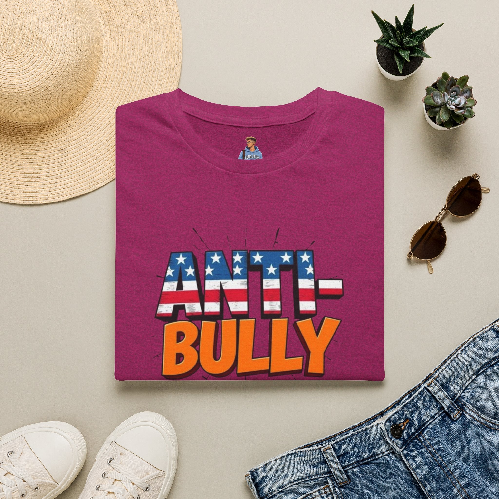 Camiseta unisex antibullying de estilo suave: apoya la concienciación contra el bullying