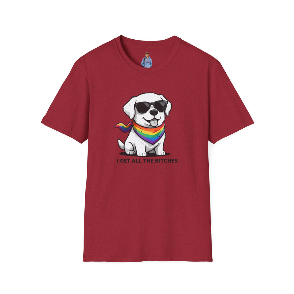 Cute Puppy Pride T‑Shirt