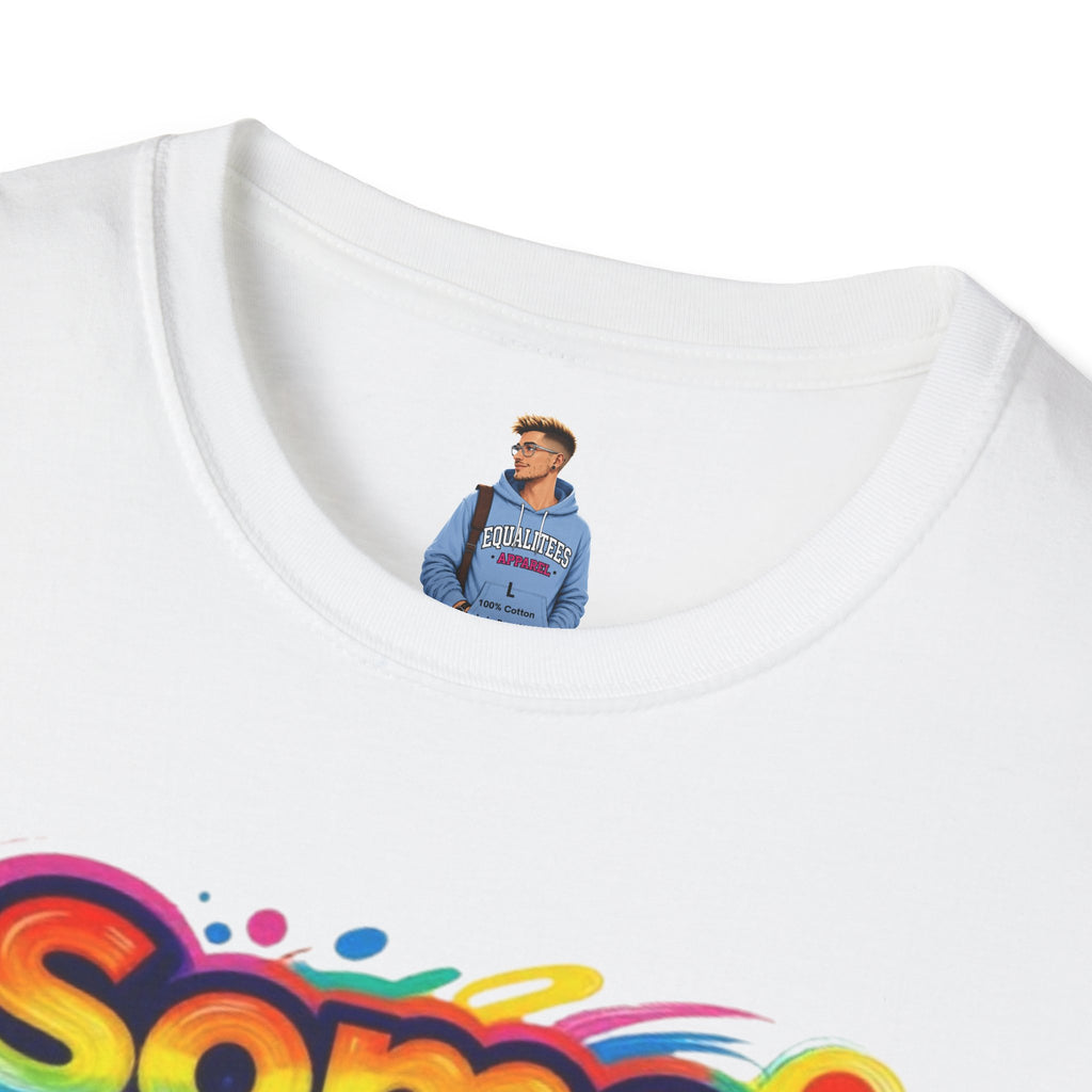 Some People Are Gay Get Over It T-Shirt — Rainbow Pride Statement Tee