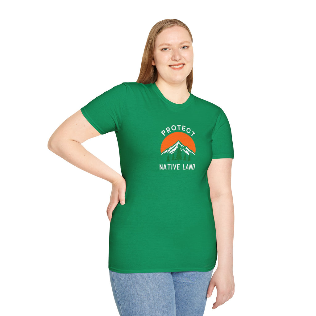 Protect Native Land Softstyle Unisex T-shirt
