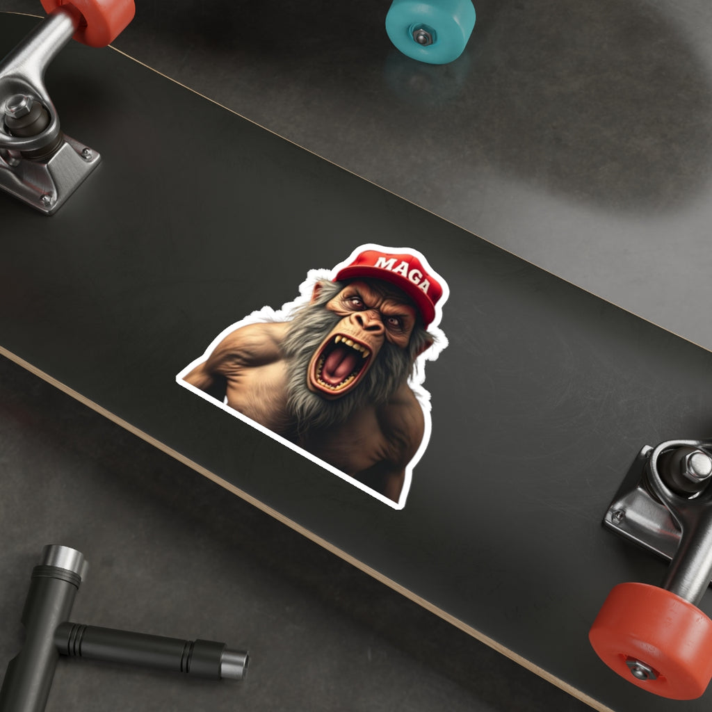 Die-Cut Stickers - Angry Troglodyte - EqualiTees.Me