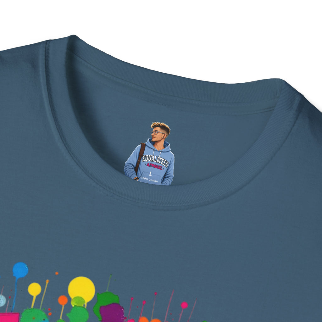 Juntos nos levantamos Camiseta unisex de estilo suave