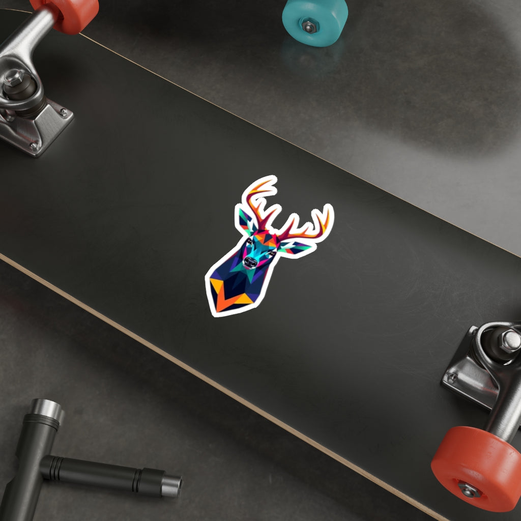 Die-Cut Stickers - Pride Deer - EqualiTees.Me