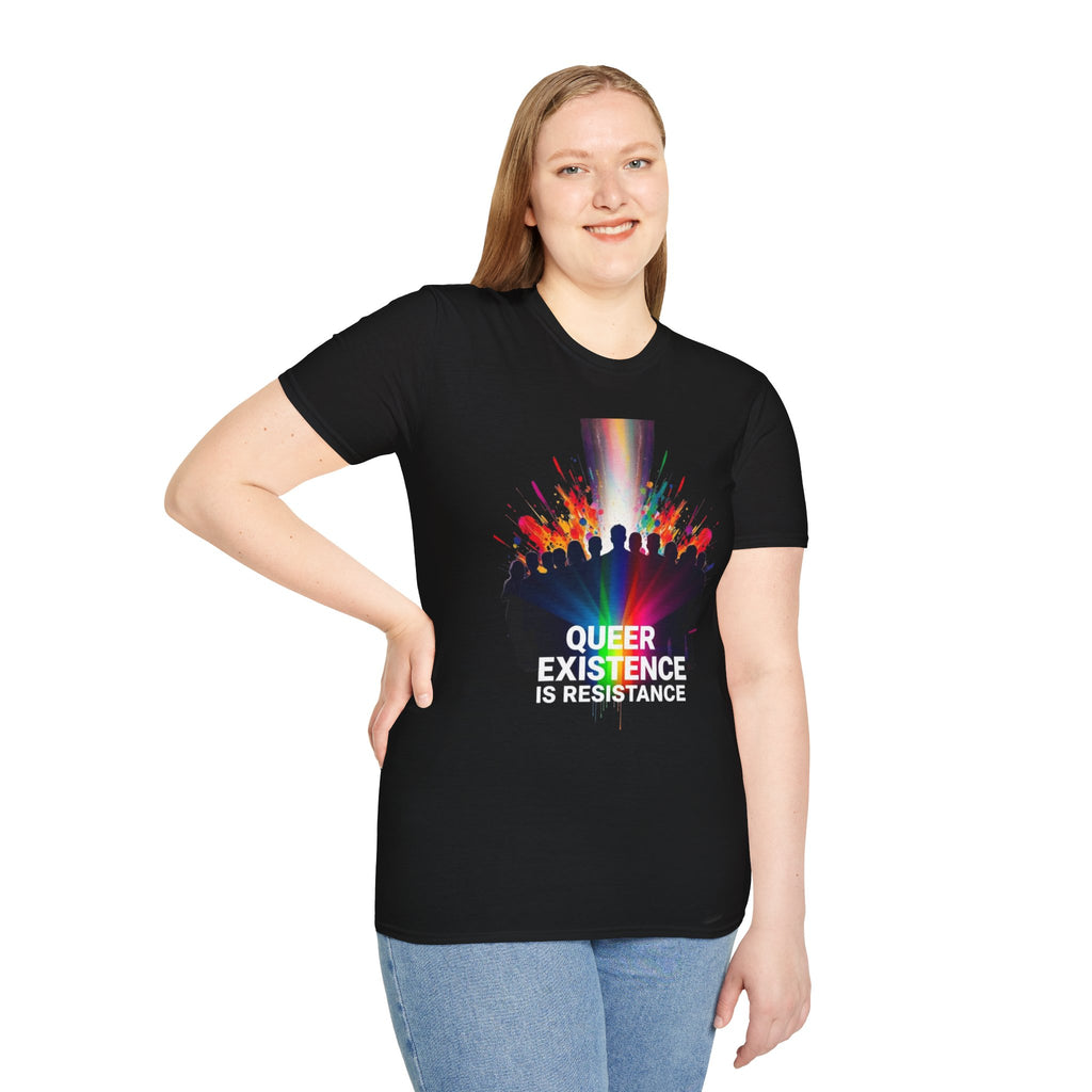 Queer Existence is Resistance Graphic T-Shirt