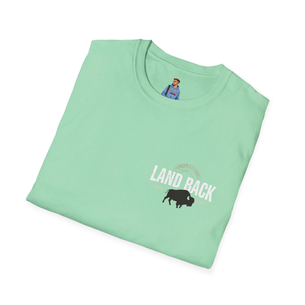 'Land Back' Unisex Softstyle T-shirt