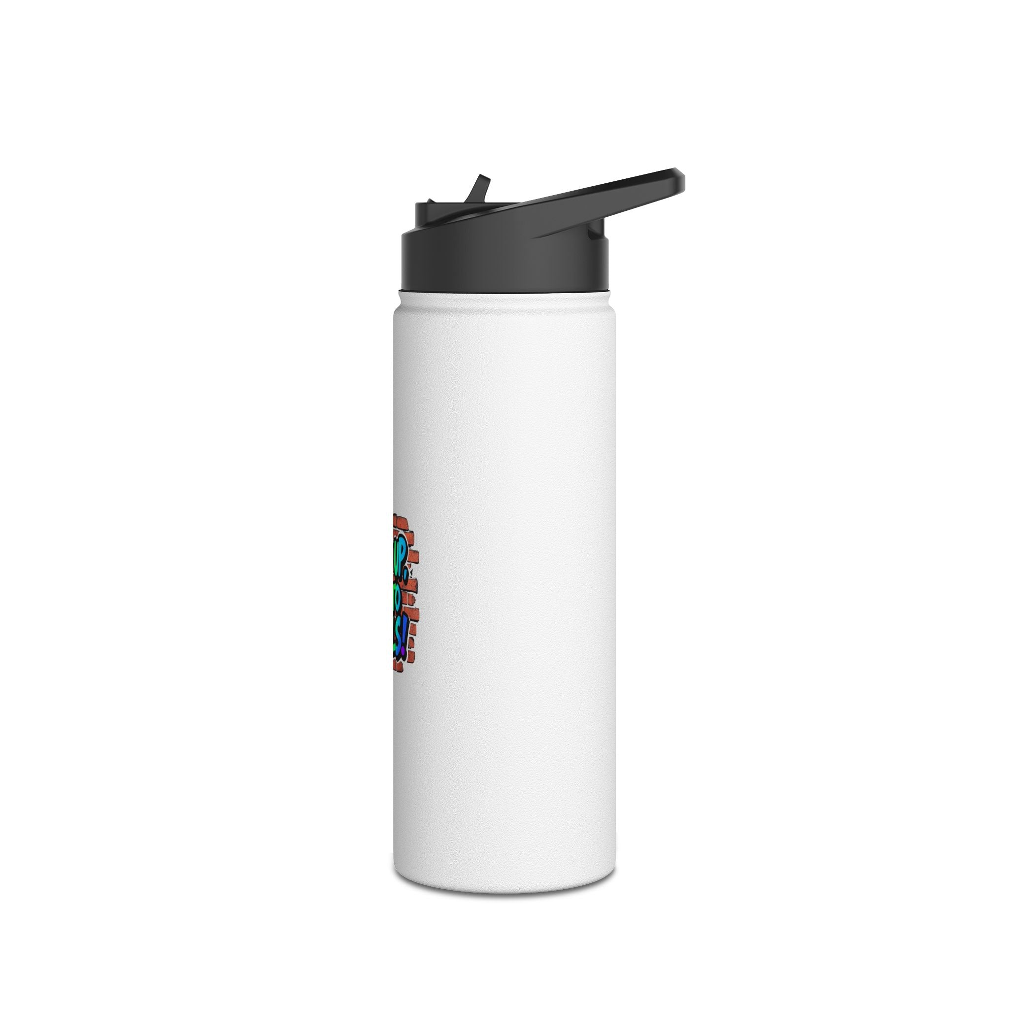 Teaching While Queer Stainless Steel Water Bottle - Perfect for Educators and Allies - EqualiTees.Me