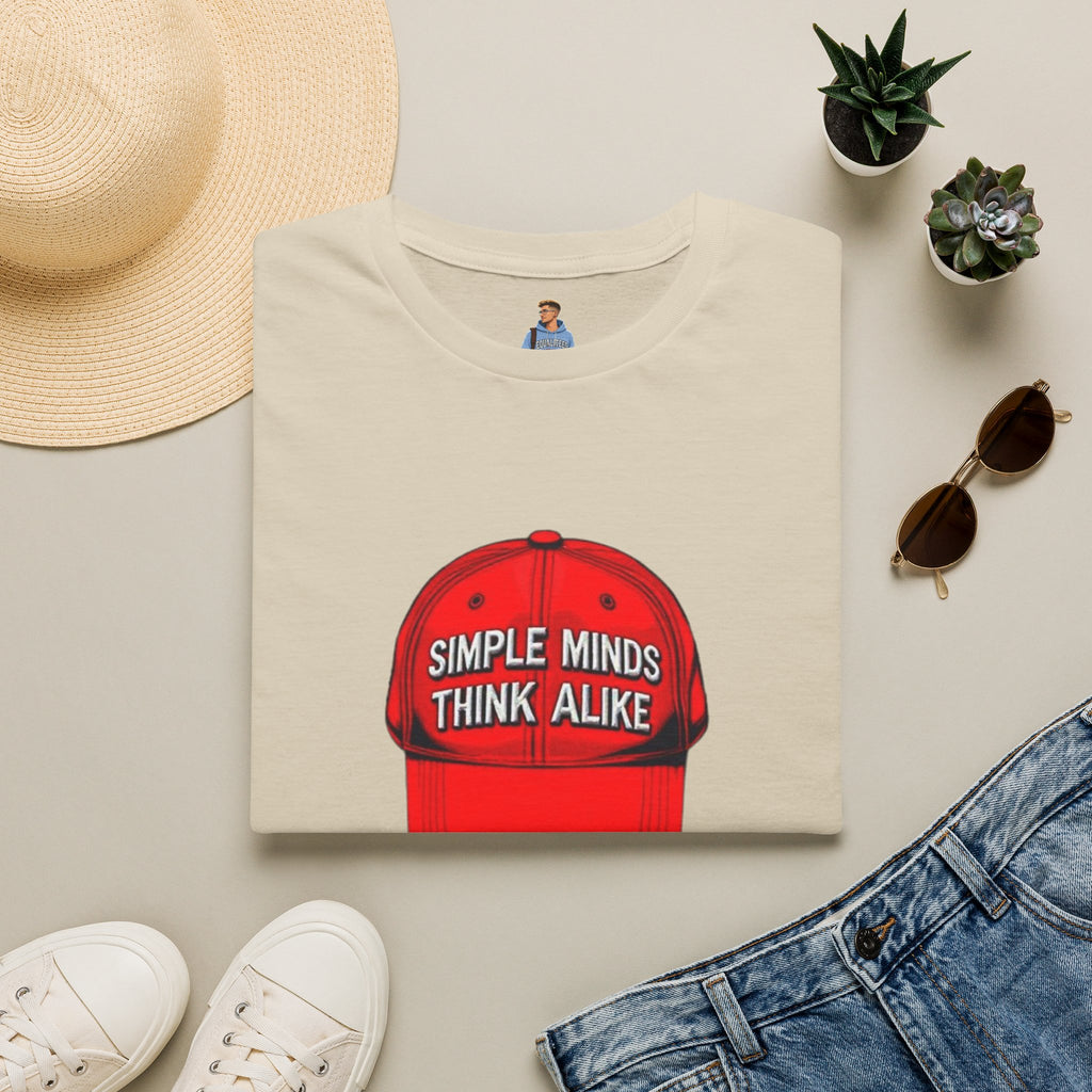 Simple Minds Think Alike T-Shirt' & 'Make America Think Again' Graphic Tee