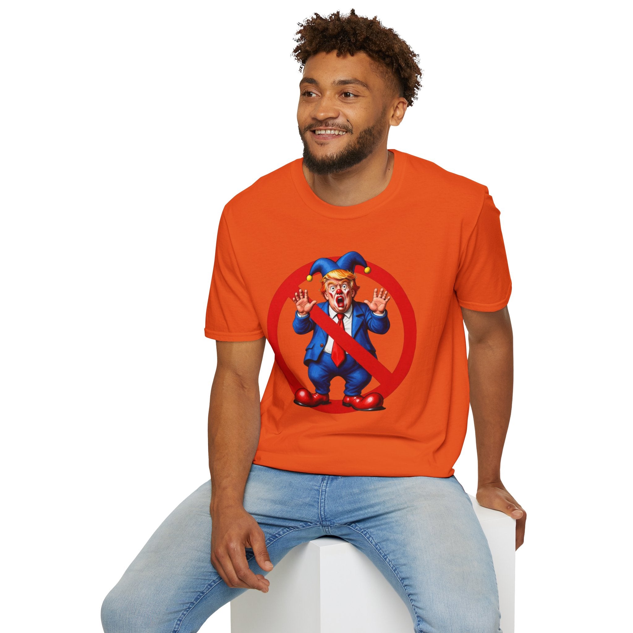 NO CROWN FOR THE CLOWN T-Shirt - NO KINGS IN AMERICA