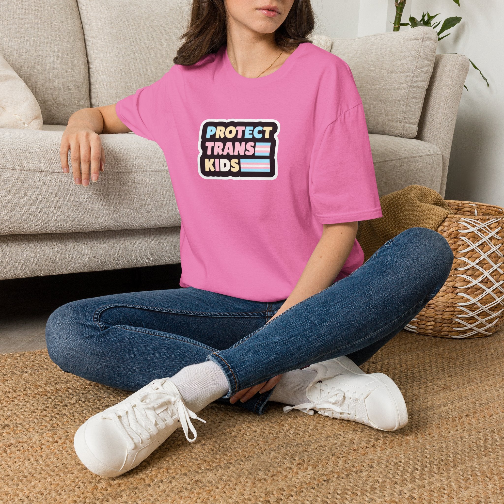 Camiseta unisex de estilo suave "Protect Trans Kids" - Empowerment &amp; Pride Apparel