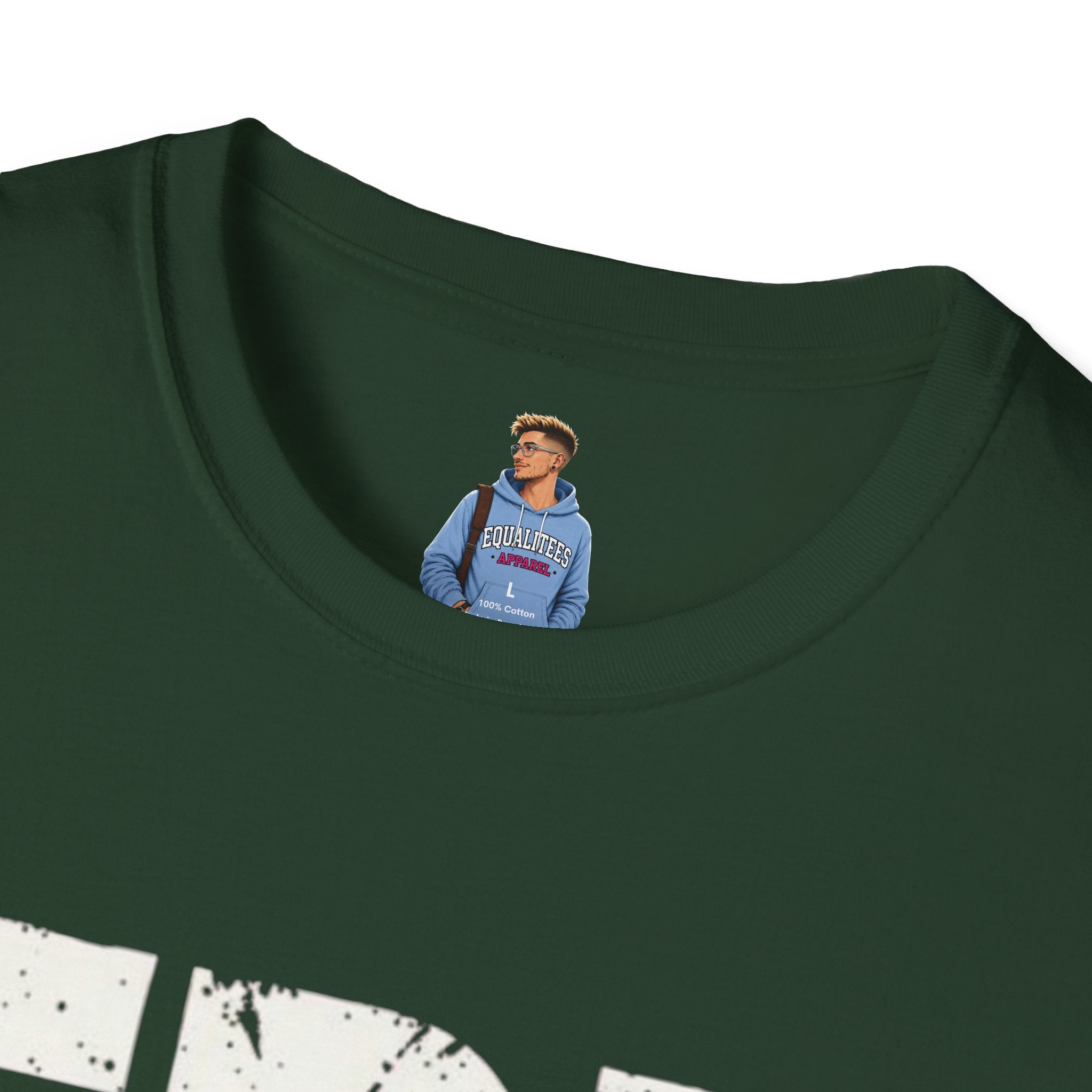 FDT Political Protest Distressed Graphic T-Shirt