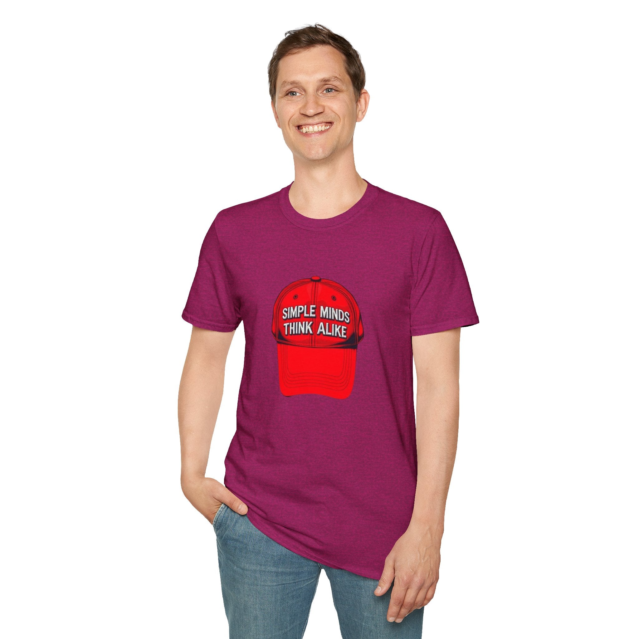 Simple Minds Think Alike T-Shirt' & 'Make America Think Again' Graphic Tee
