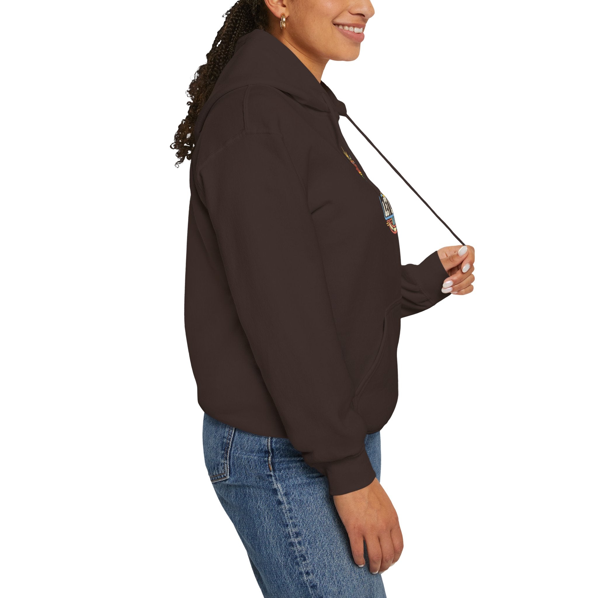 Live And Let Live Hoodie — Retro Peace Graphic Pullover