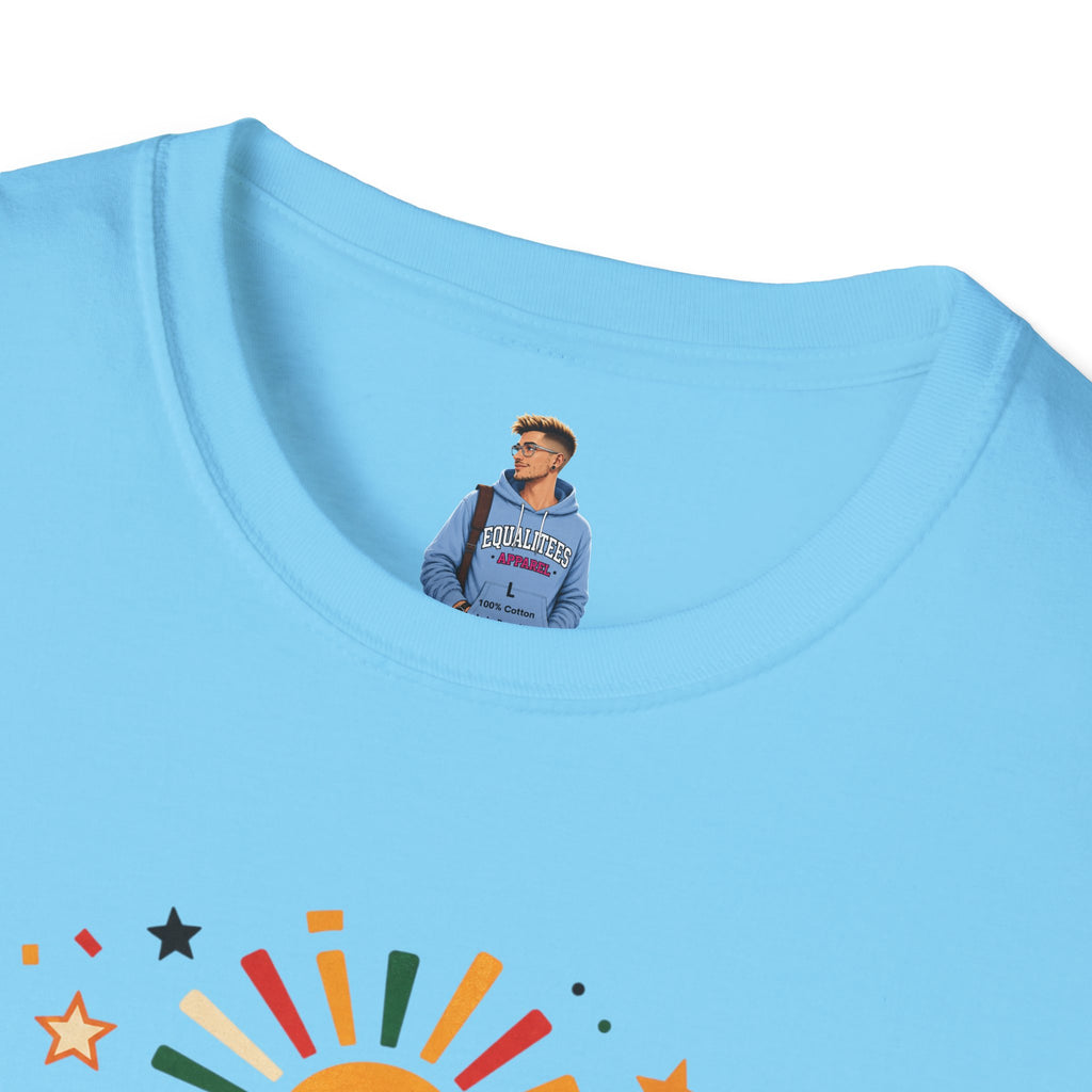 Juneteenth T-Shirt - "Happy Juneteenth" Retro Celebration Tee