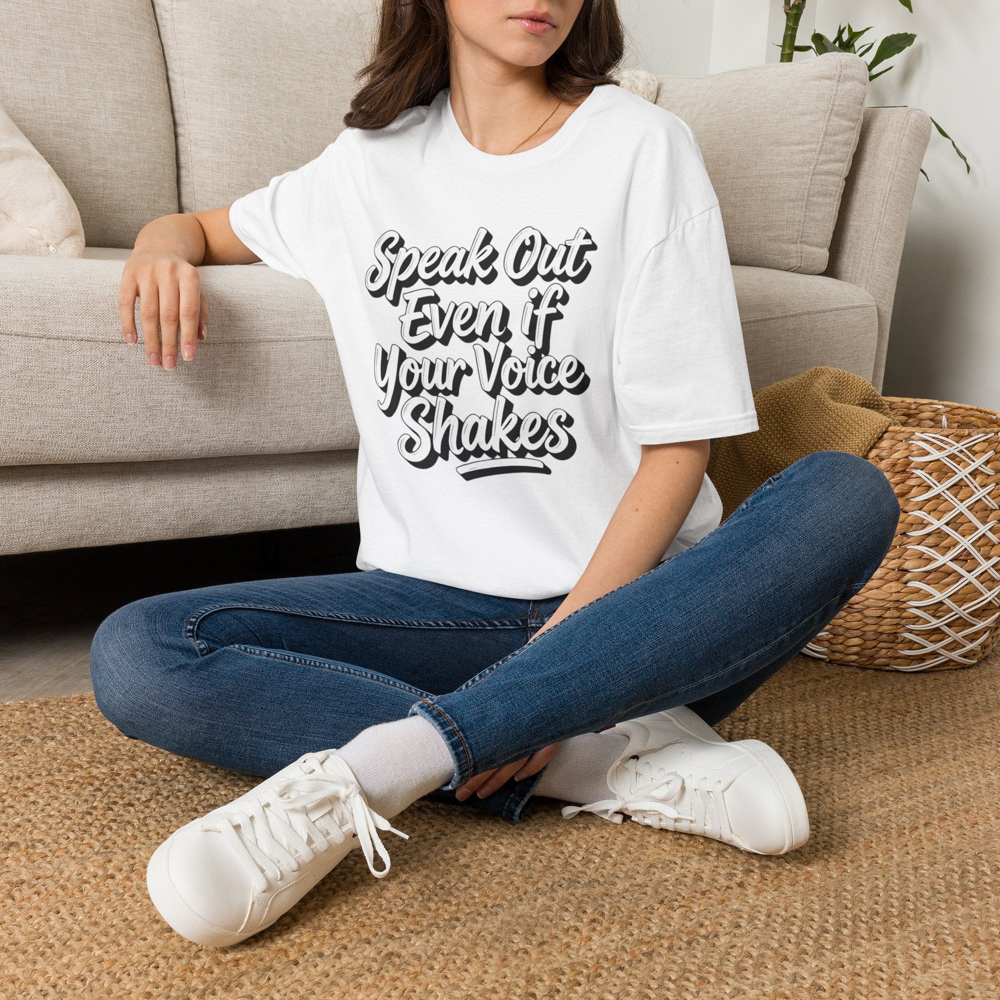 Speak Out T-Shirt Even If Your Voice Shakes