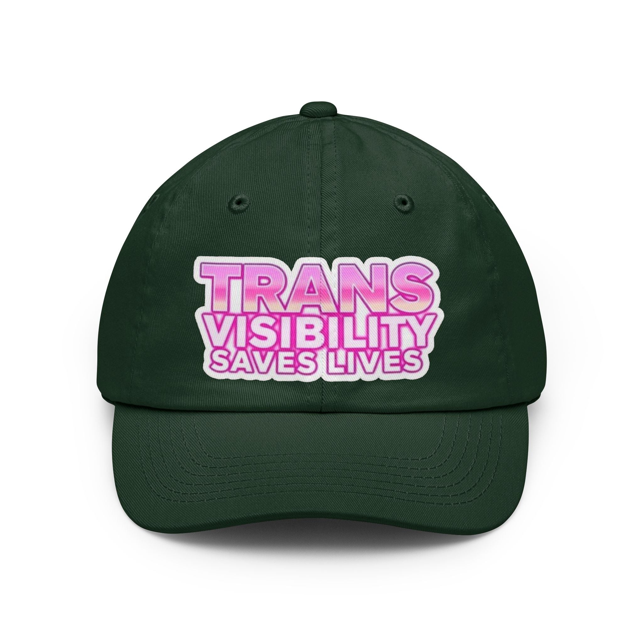 Trans Visibility Saves Lives Pride Cap