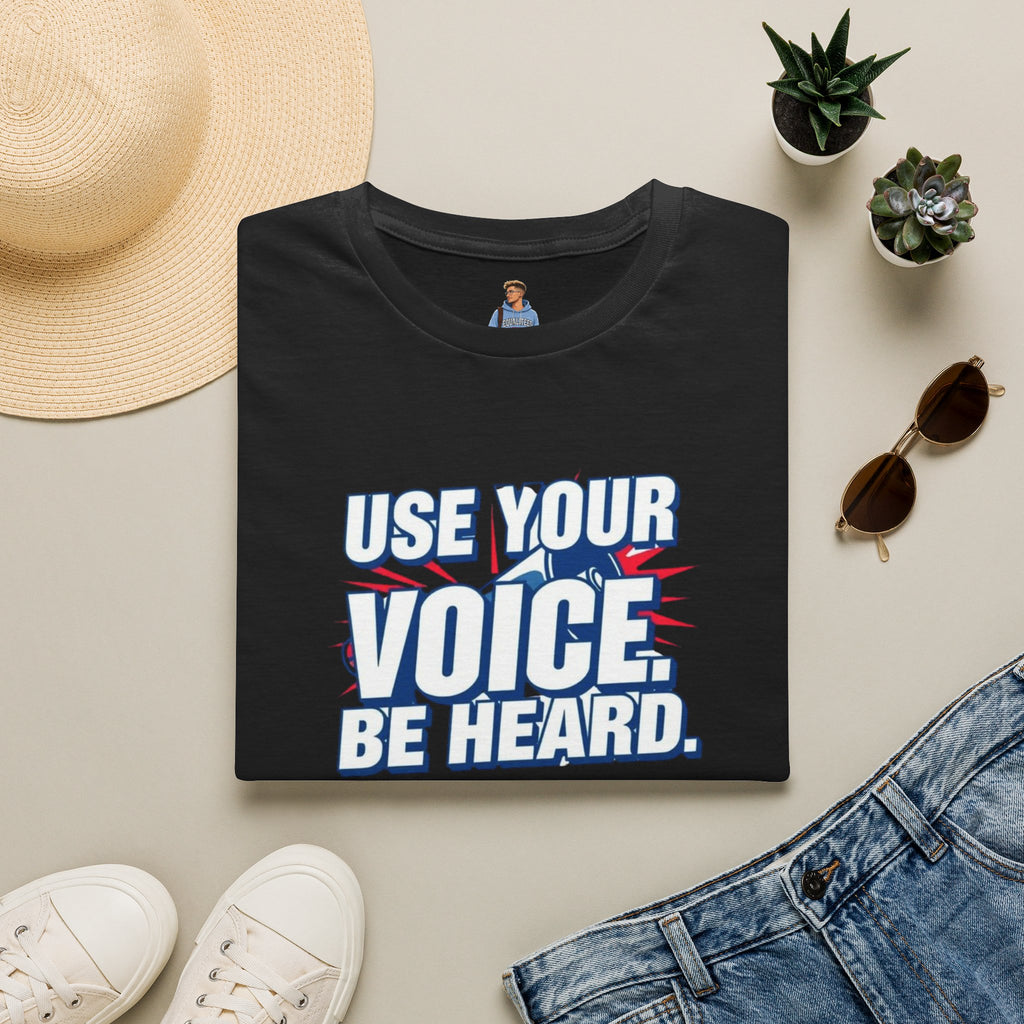 Camiseta de empoderamiento: usa tu voz y hazte escuchar