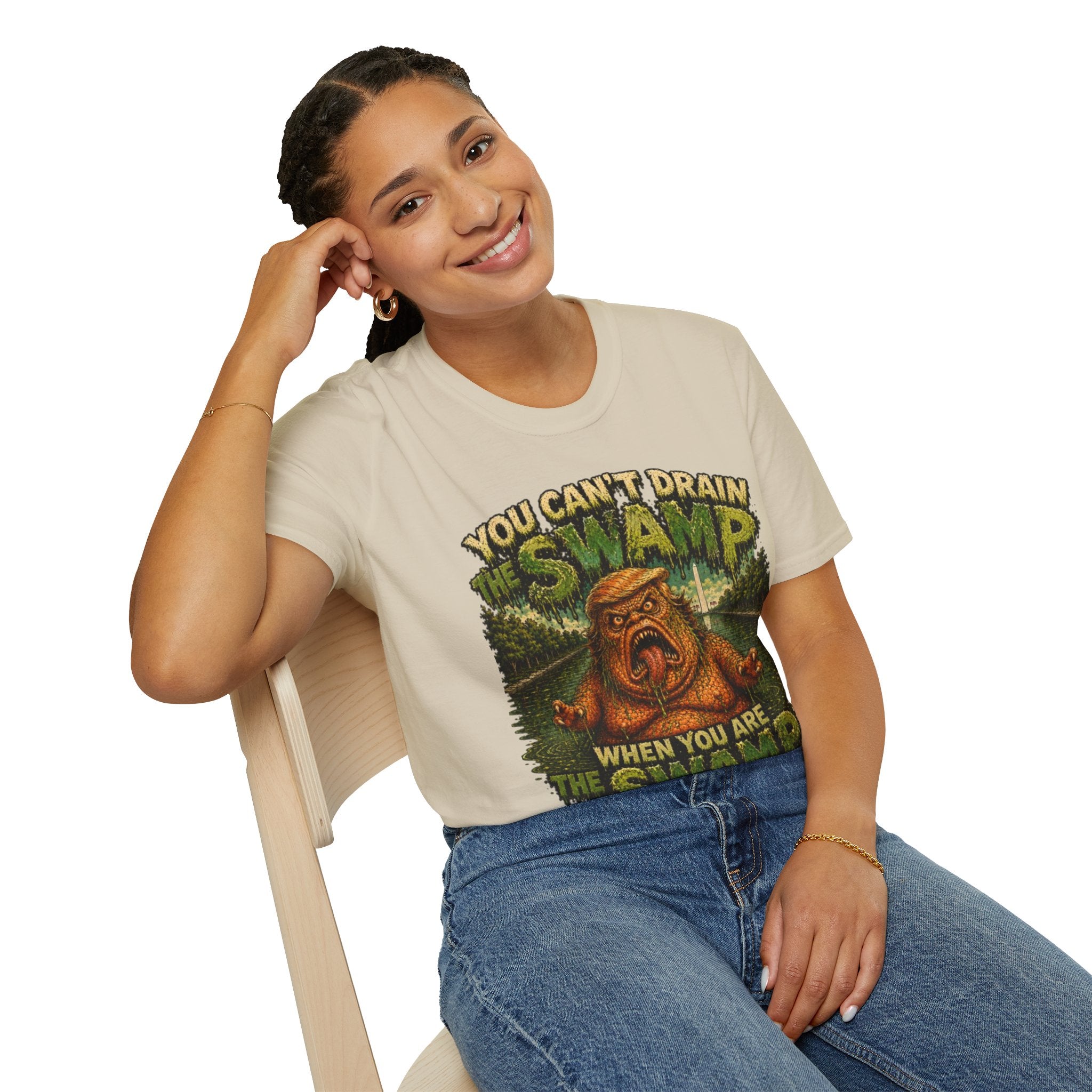 T-Shirt — "You Can't Drain the Swamp when you ARE the Swamp" Graphic Tee