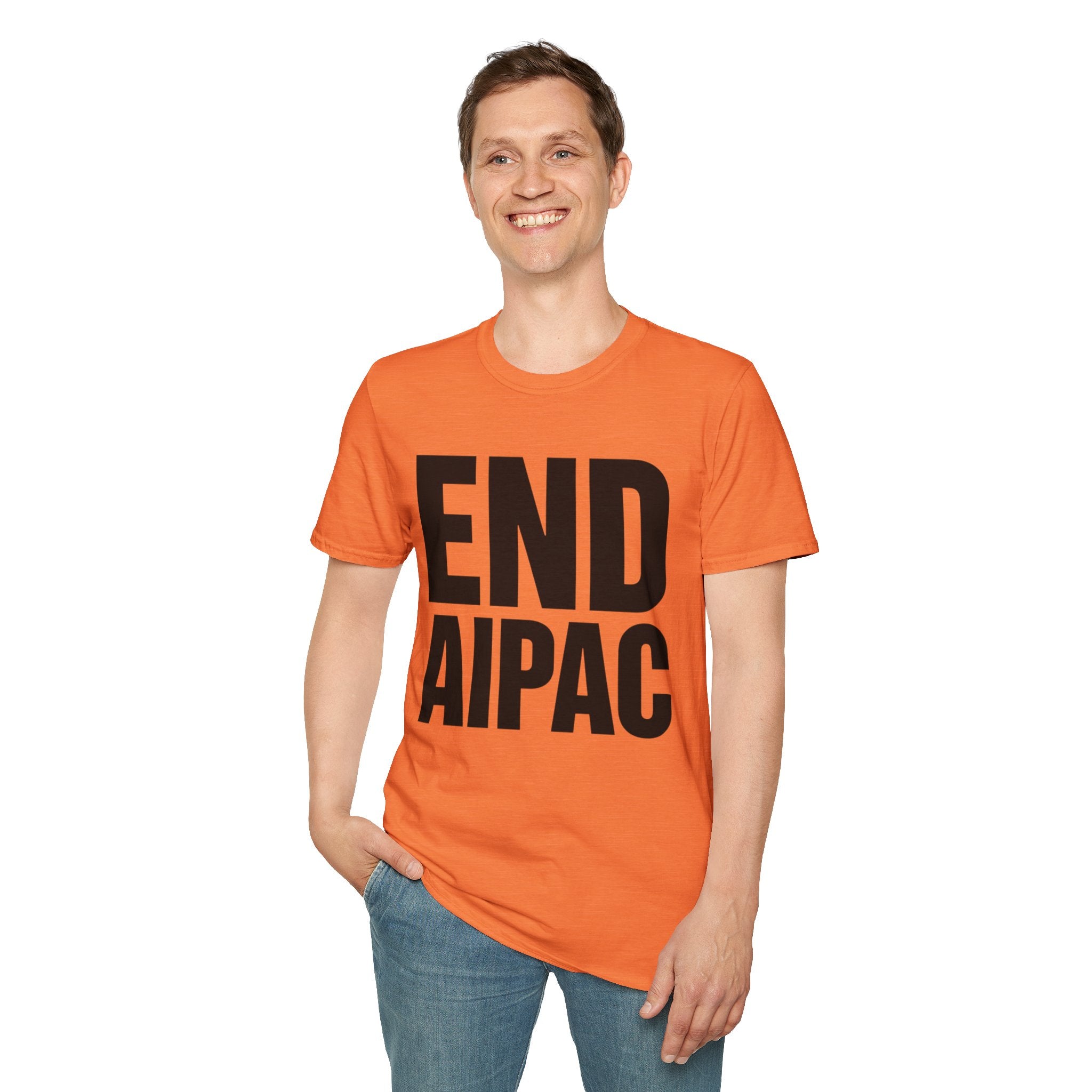 END AIPAC Bold Protest T-Shirt