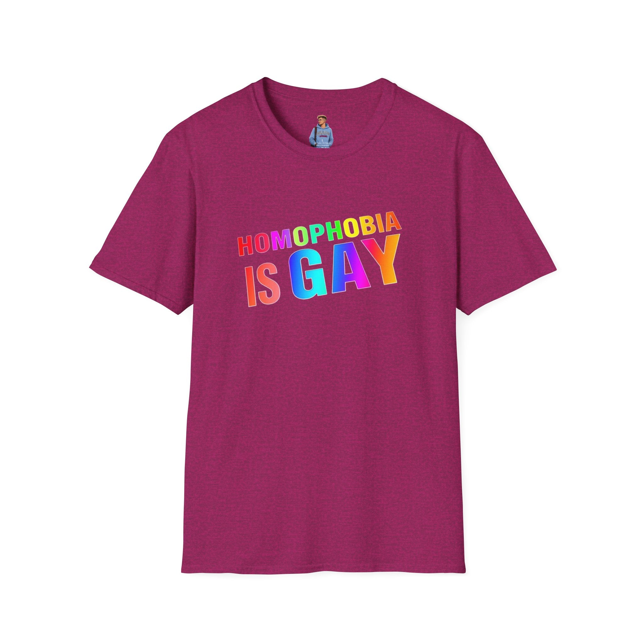 Homophobia is Gay - Pride T-Shirt for LGBTQ+ Pride