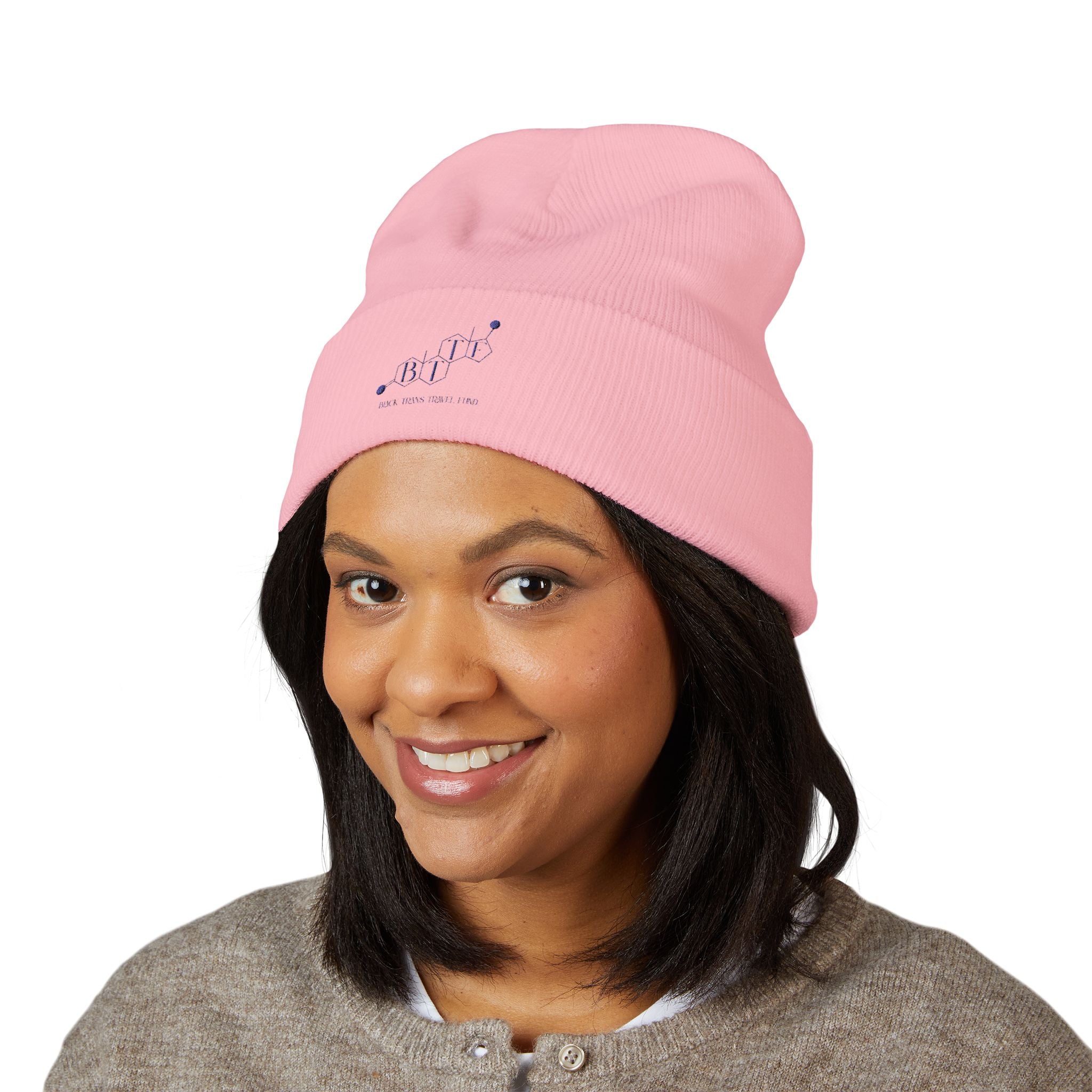 BTTF - Black Trans Travel Fund Embroidered Beanie