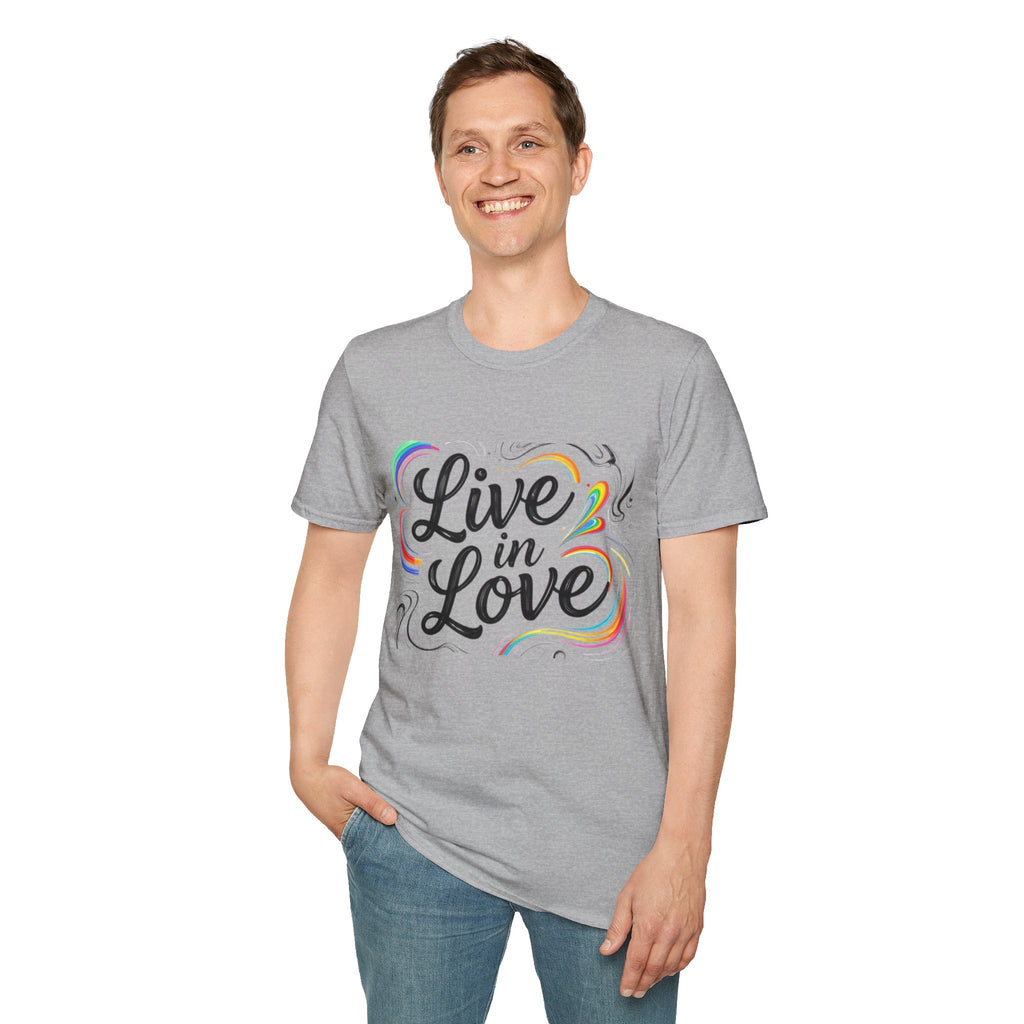 Live in Love Inspirational T-Shirt