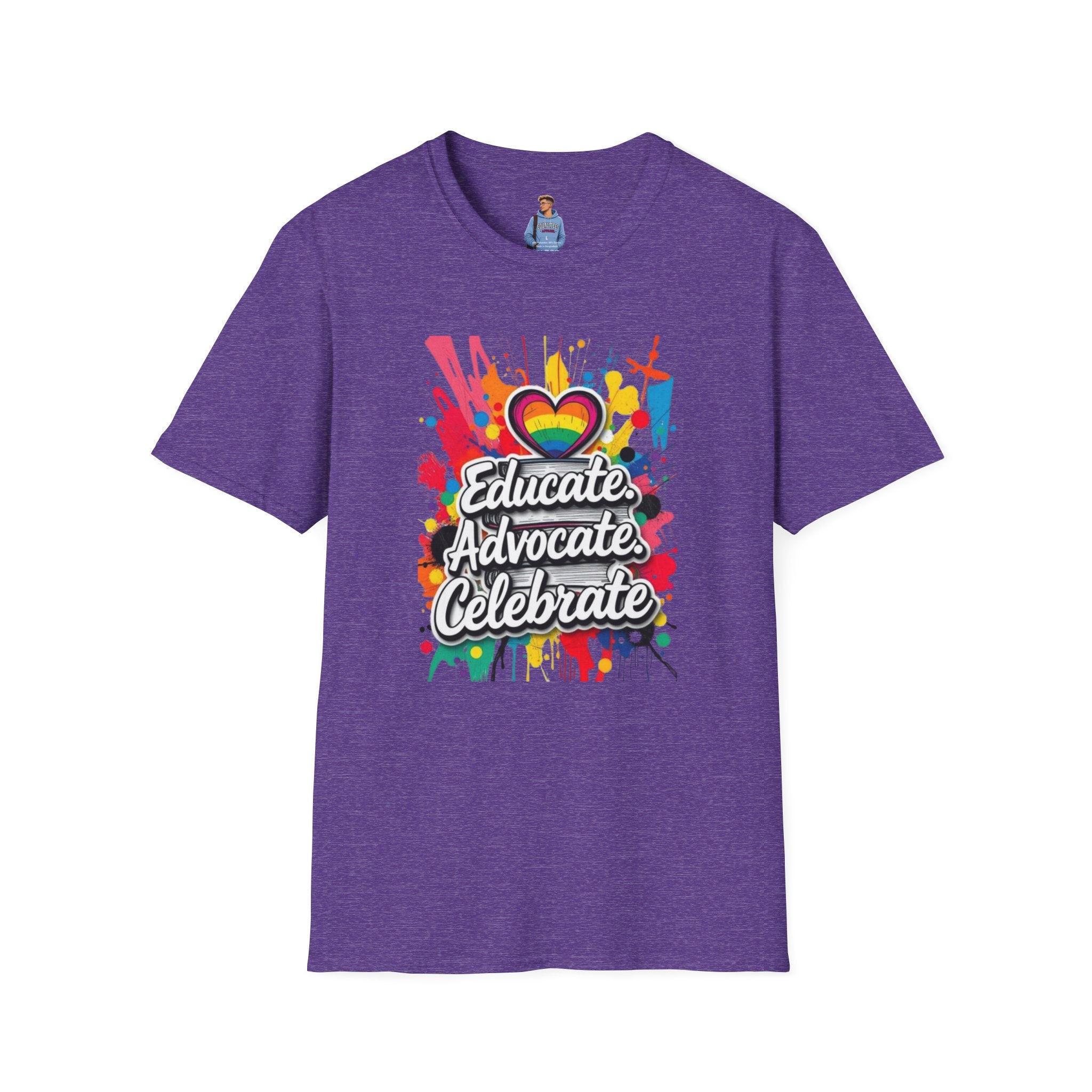 Educate Advocate Celebrate T-Shirt