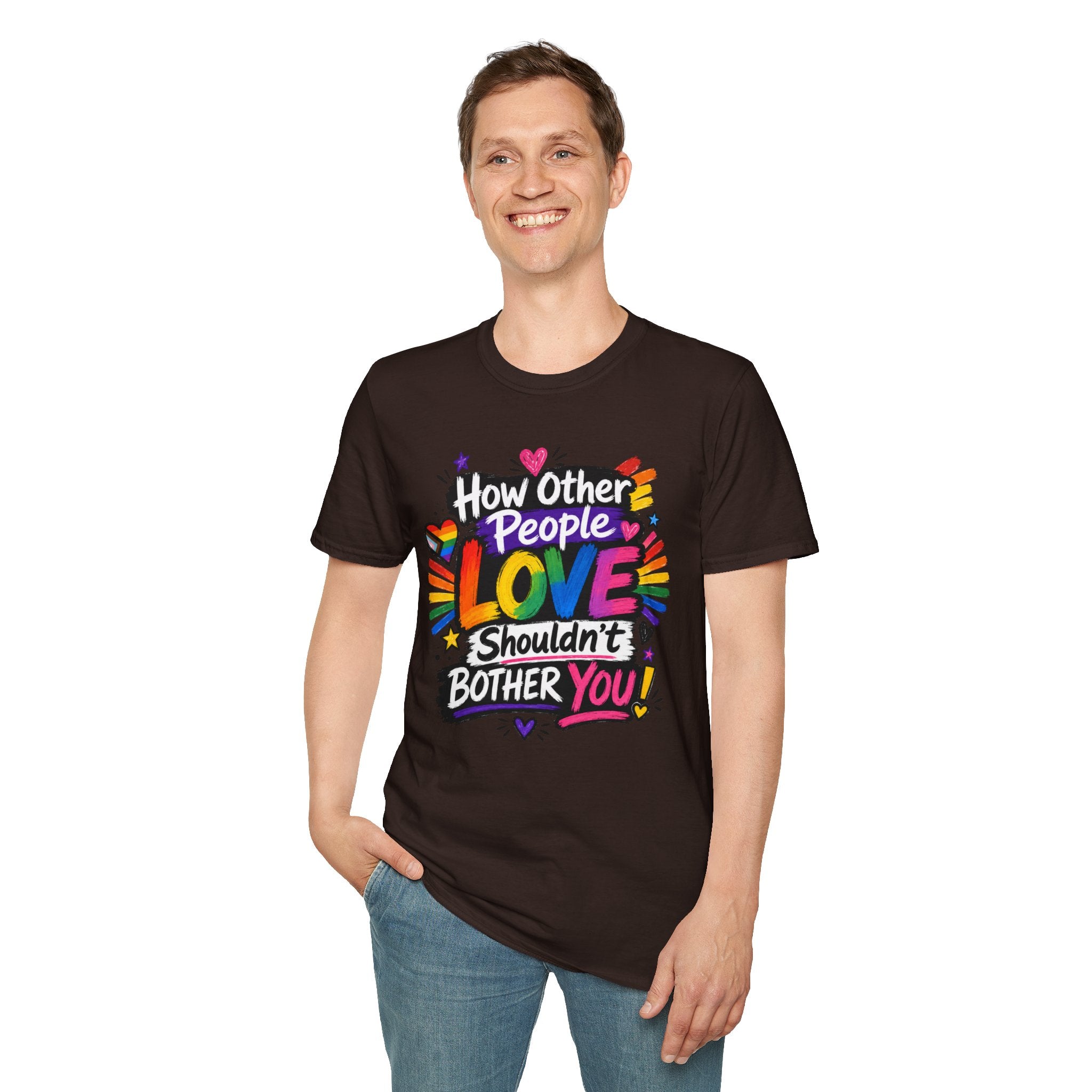 How Other People Love Rainbow T-Shirt — Inspirational LGBTQ+ Pride Tee