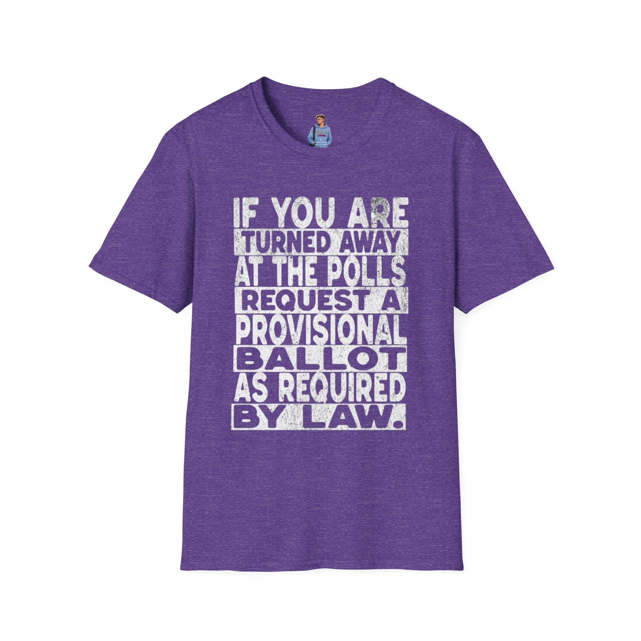 Know Your Rights Voter English T-Shirt