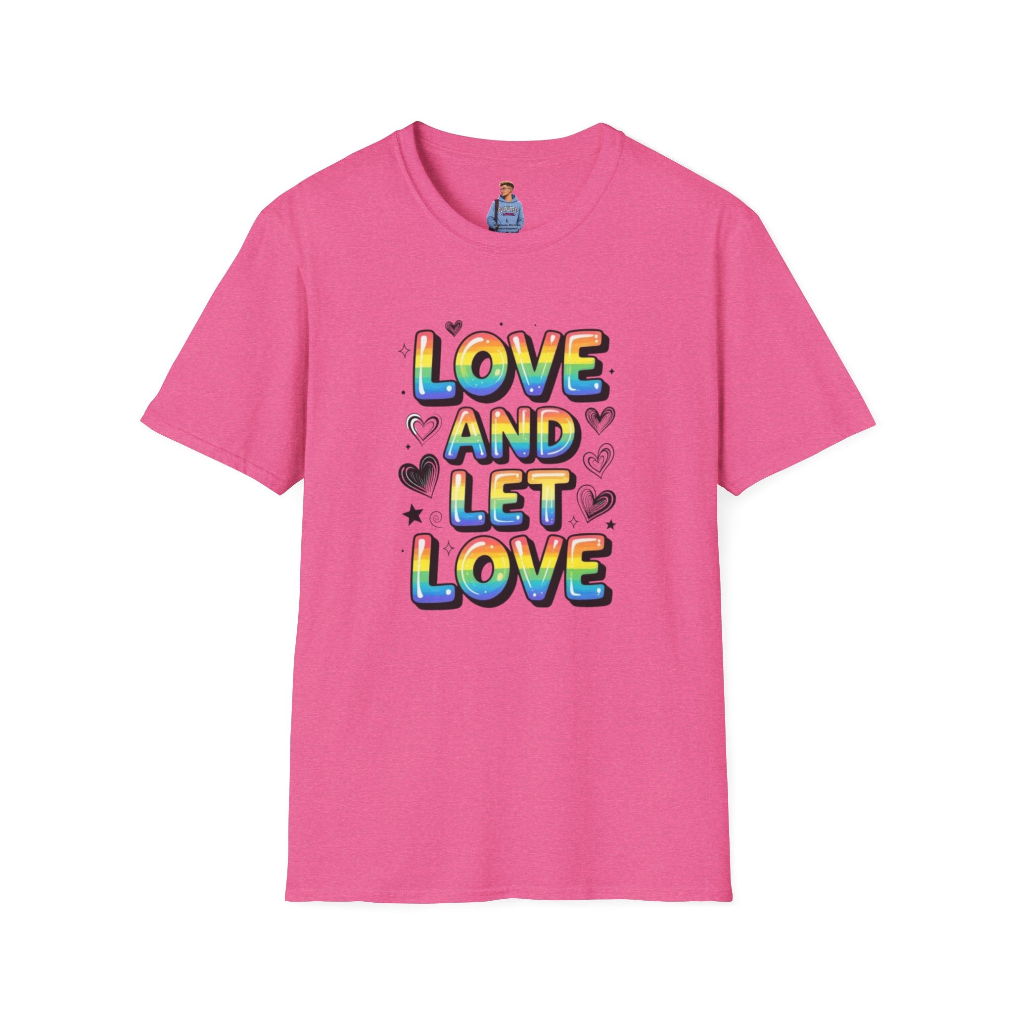 Love & Let Love Inspirational T-Shirt